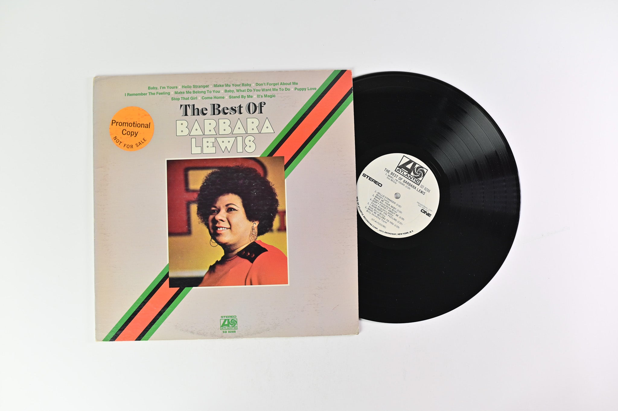 Barbara Lewis - The Best Of Barbara Lewis on Atlantic Promo