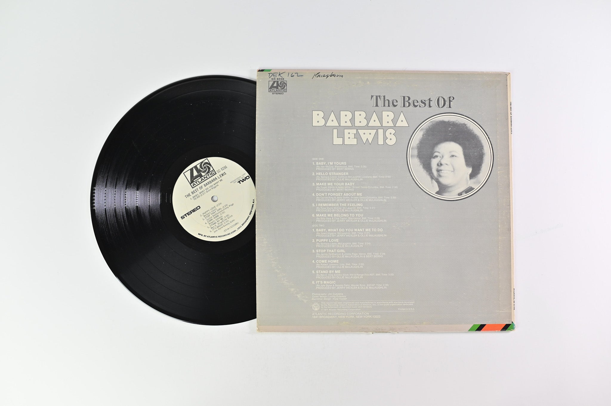 Barbara Lewis - The Best Of Barbara Lewis on Atlantic Promo