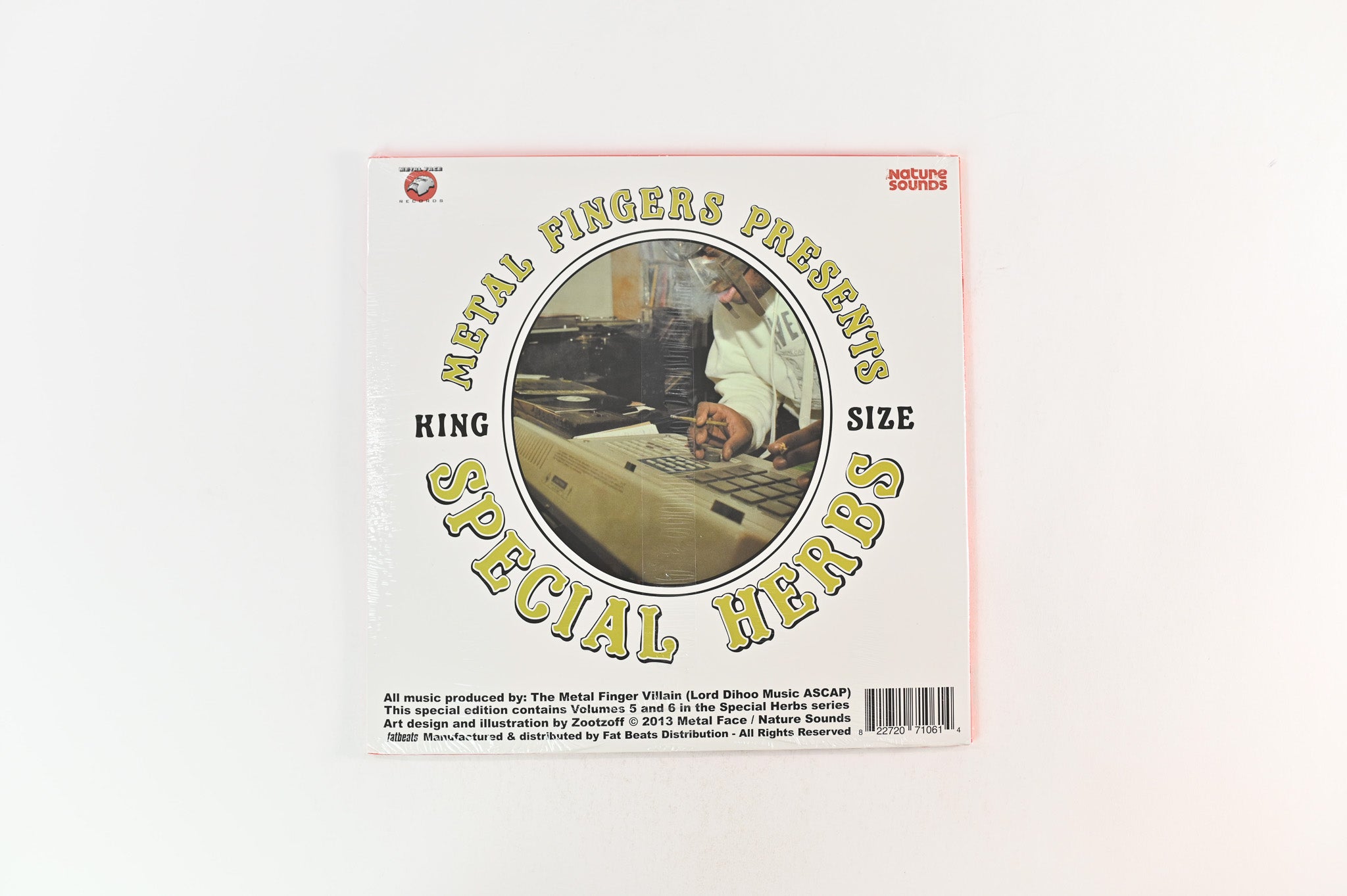 Metal Fingers - Special Herbs Volume 5 & 6 on Nature Sounds Ltd Reissue With 7" Sealed