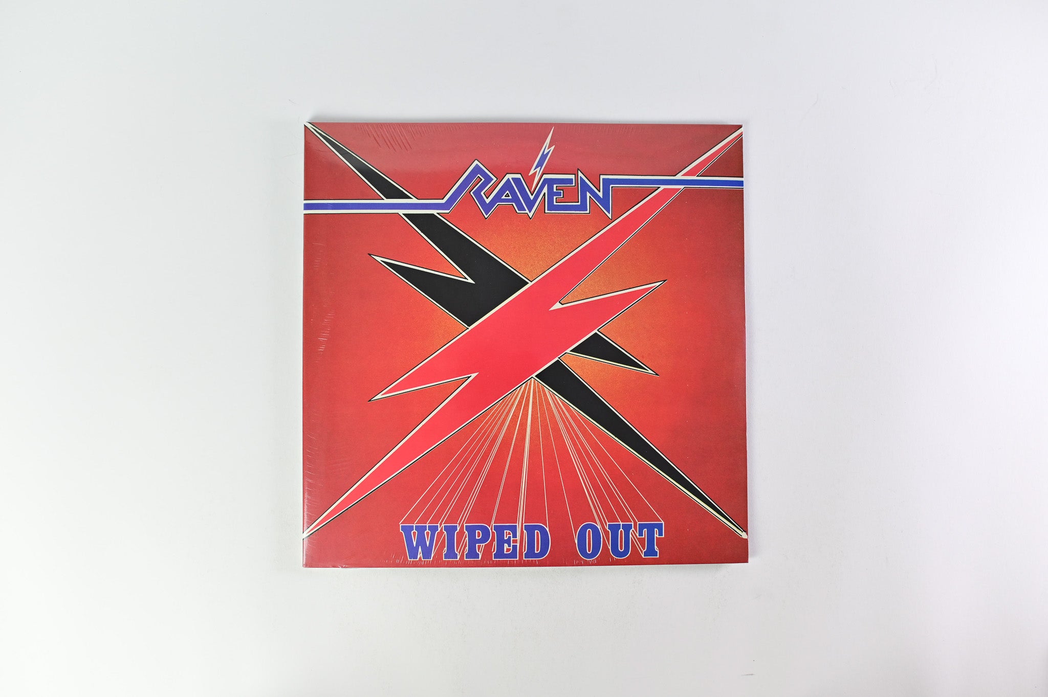 Raven - Wiped Out on Back On Black - Red Vinyl Sealed