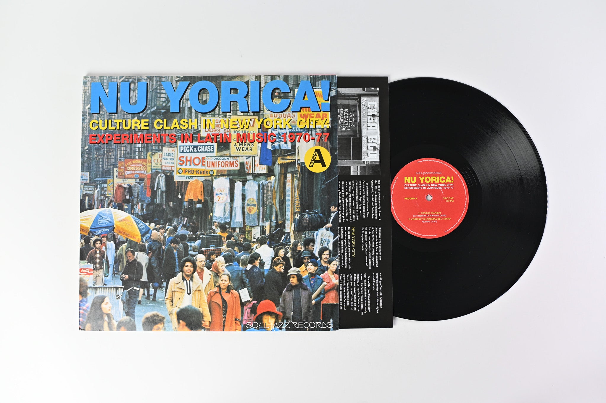 Various - Nu Yorica! (Culture Clash In New York City: Experiments In Latin Music 1970-77) on Soul Jazz