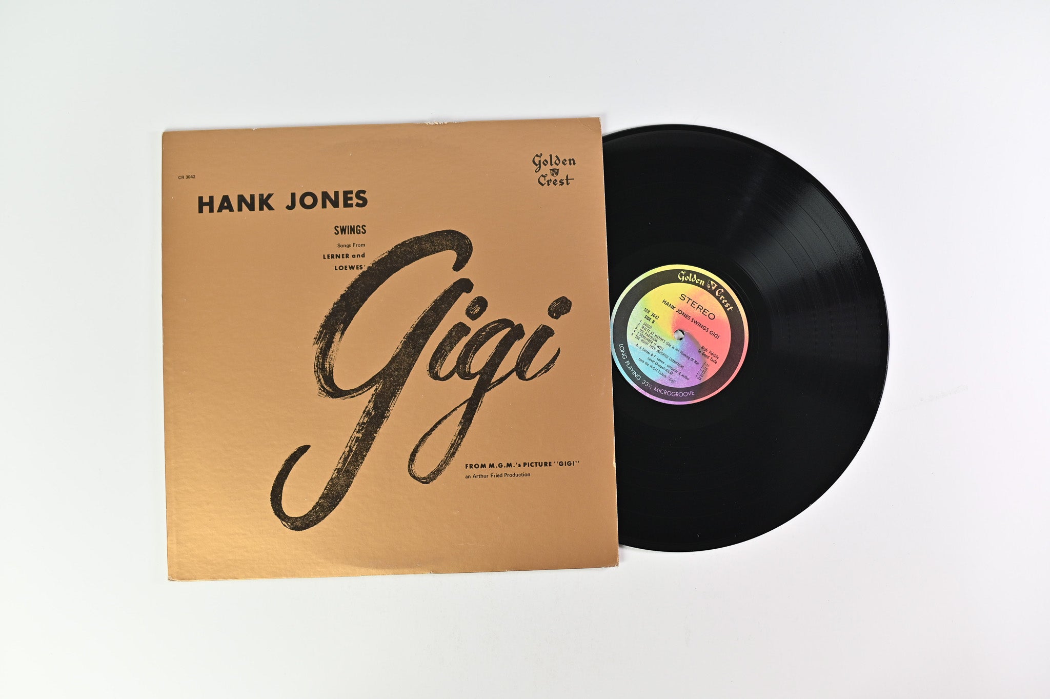 Hank Jones - Swings Songs From Lerner and Loewes' Gigi on Golden Crest