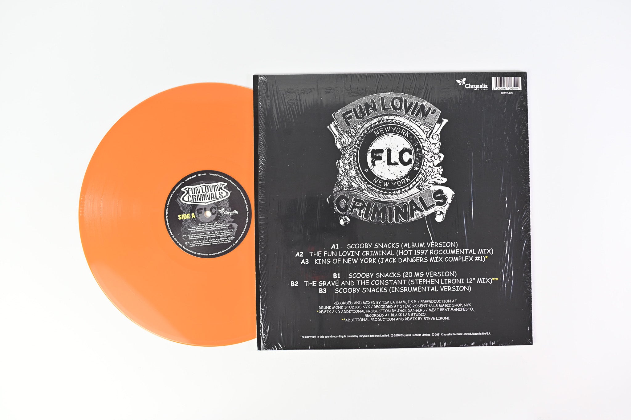 Fun Lovin' Criminals - Scooby Snacks on Chrysalis RSD Orange Vinyl