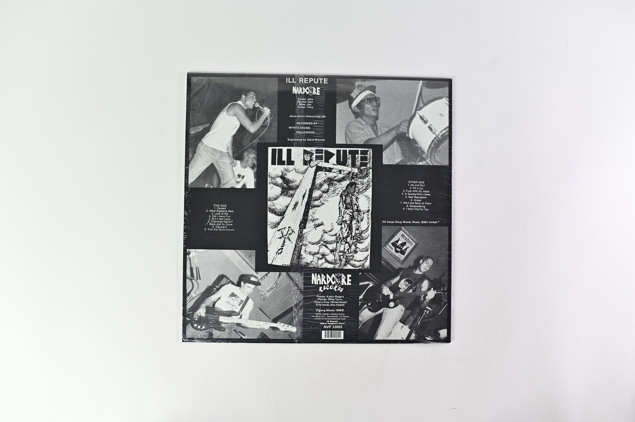 Ill Repute - What Happens Next / Oxnard Land Of No Toilets on Mystic Records - Sealed
