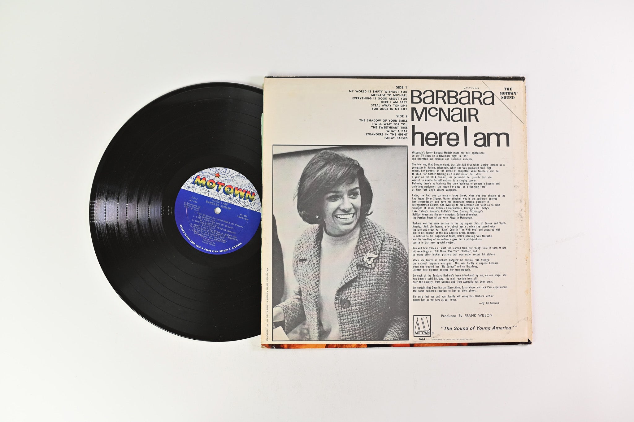 Barbara McNair - Here I Am on Motown Mono
