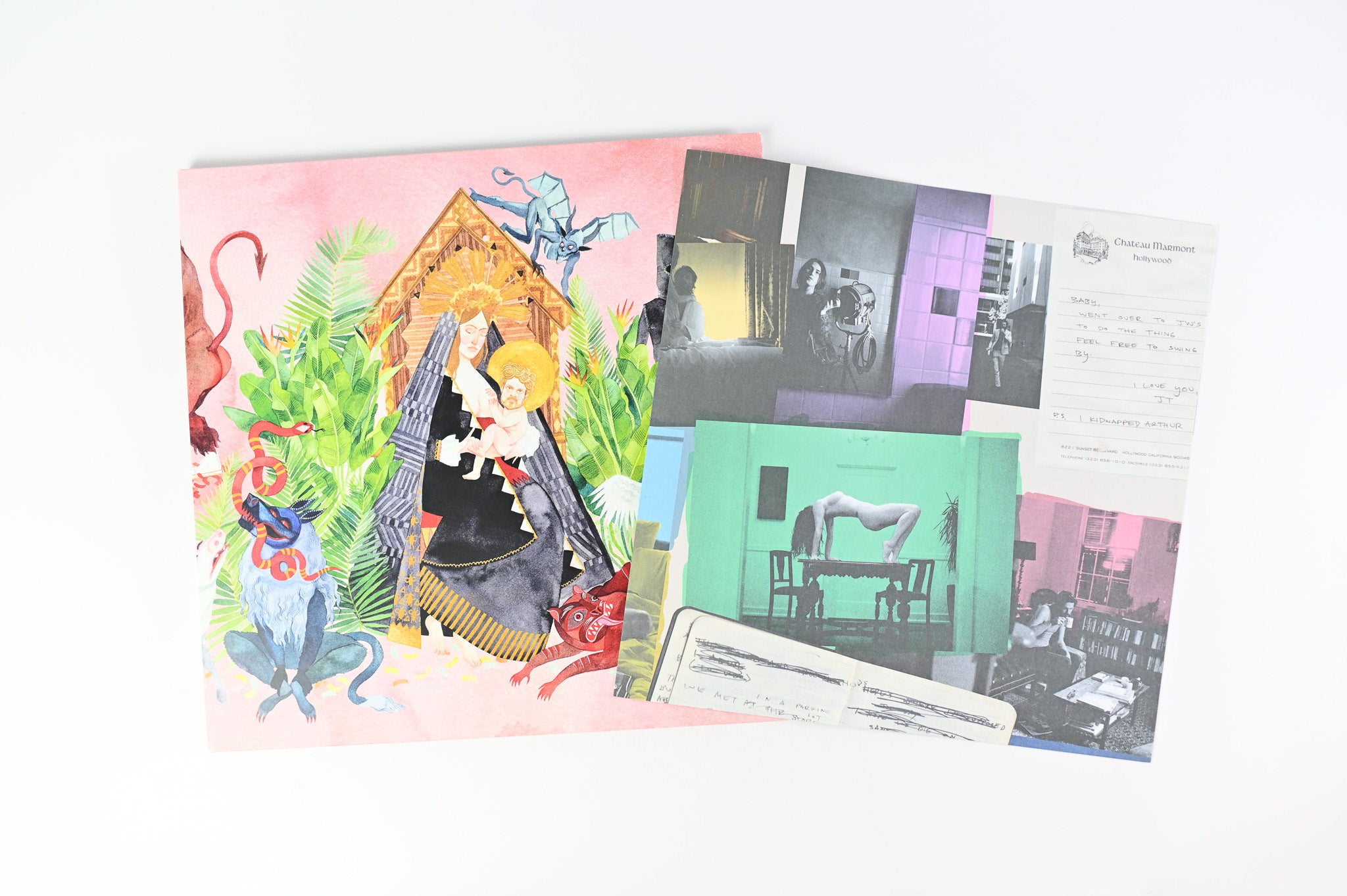 Father John Misty - I Love You, Honeybear on Sub Pop Ltd Clear Vinyl Club Edition