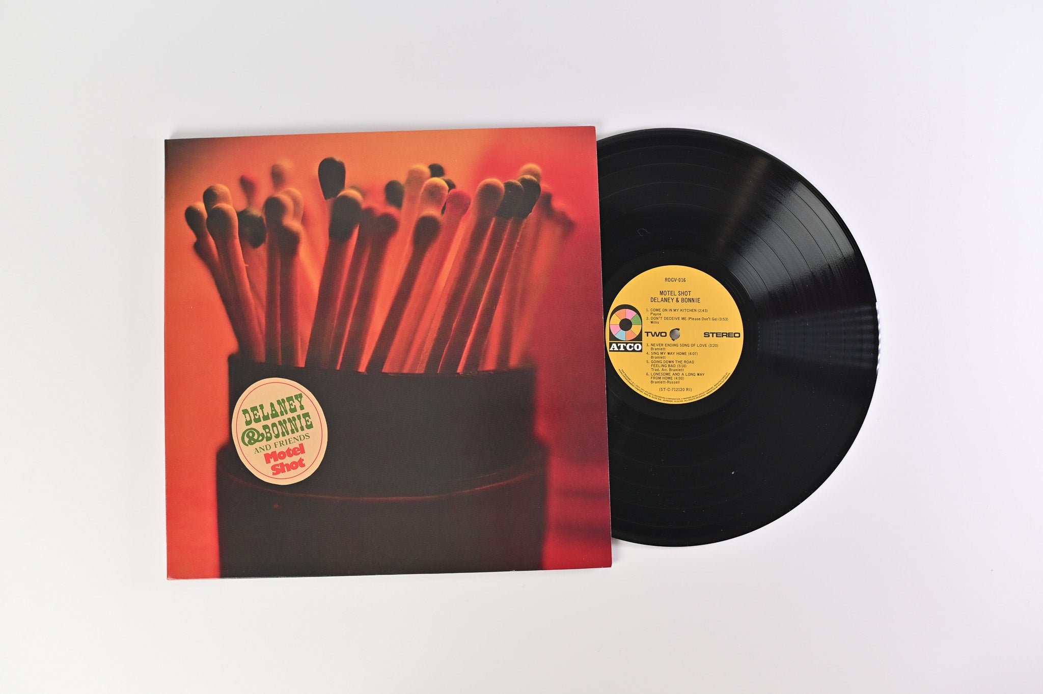 Delaney & Bonnie & Friends - Motel Shot on Atco Run Out Groove Ltd Numbered Reissue