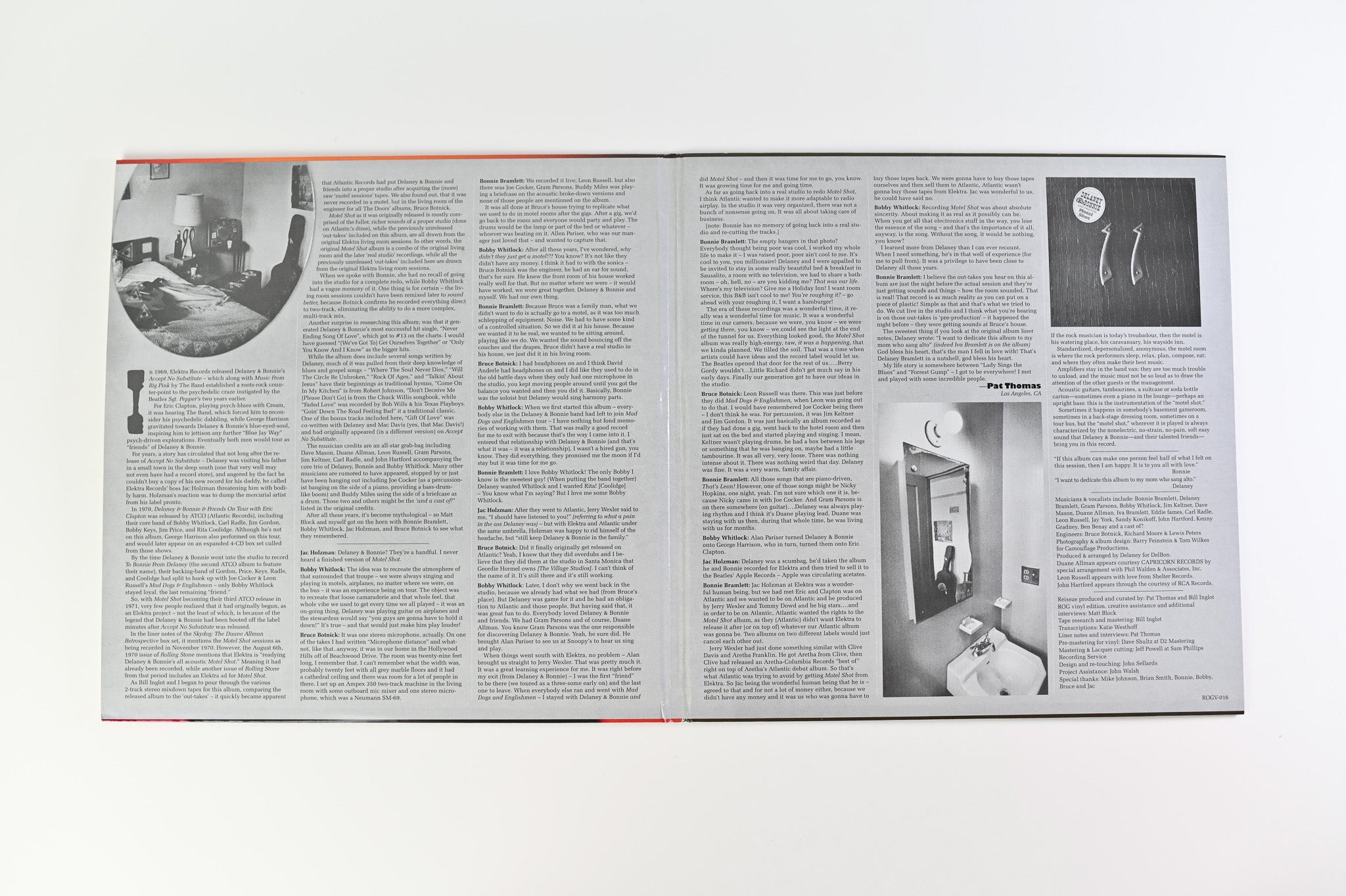 Delaney & Bonnie & Friends - Motel Shot on Atco Run Out Groove Ltd Numbered Reissue