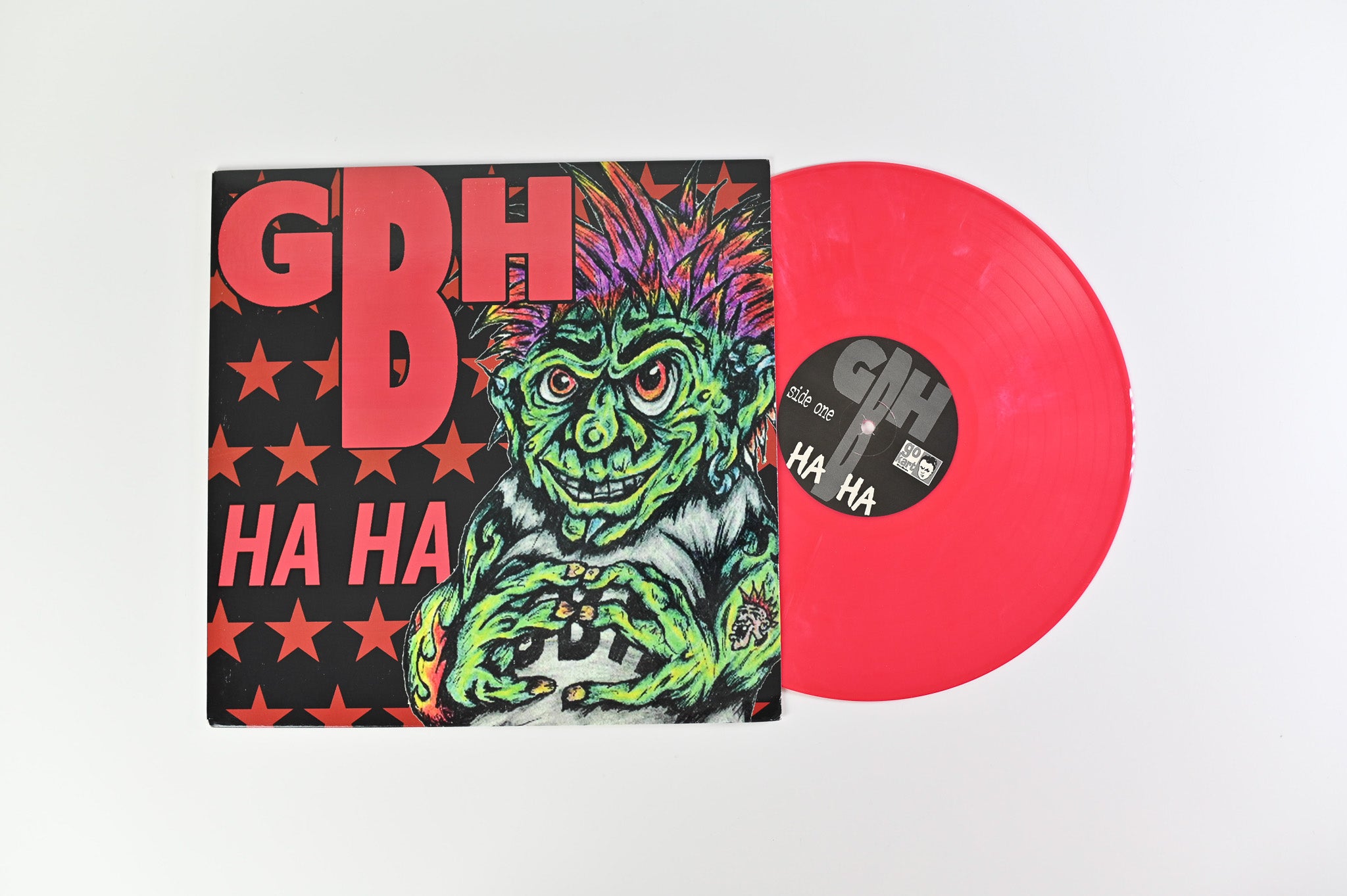 G.B.H. - Ha Ha on Go Kart Records Red Vinyl