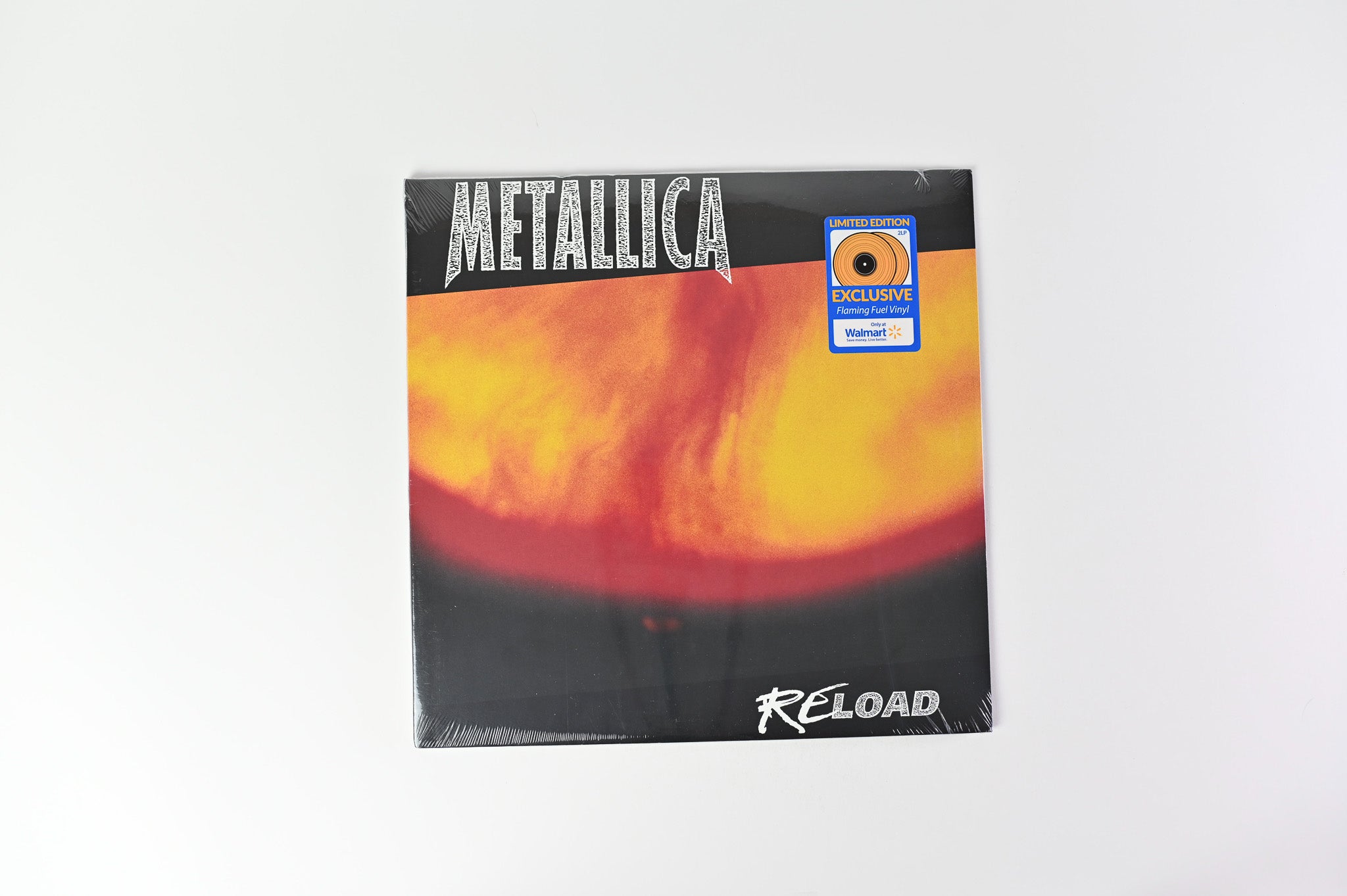 Metallica - Reload on Blackened Ltd Yellow Translucent Reissue Sealed