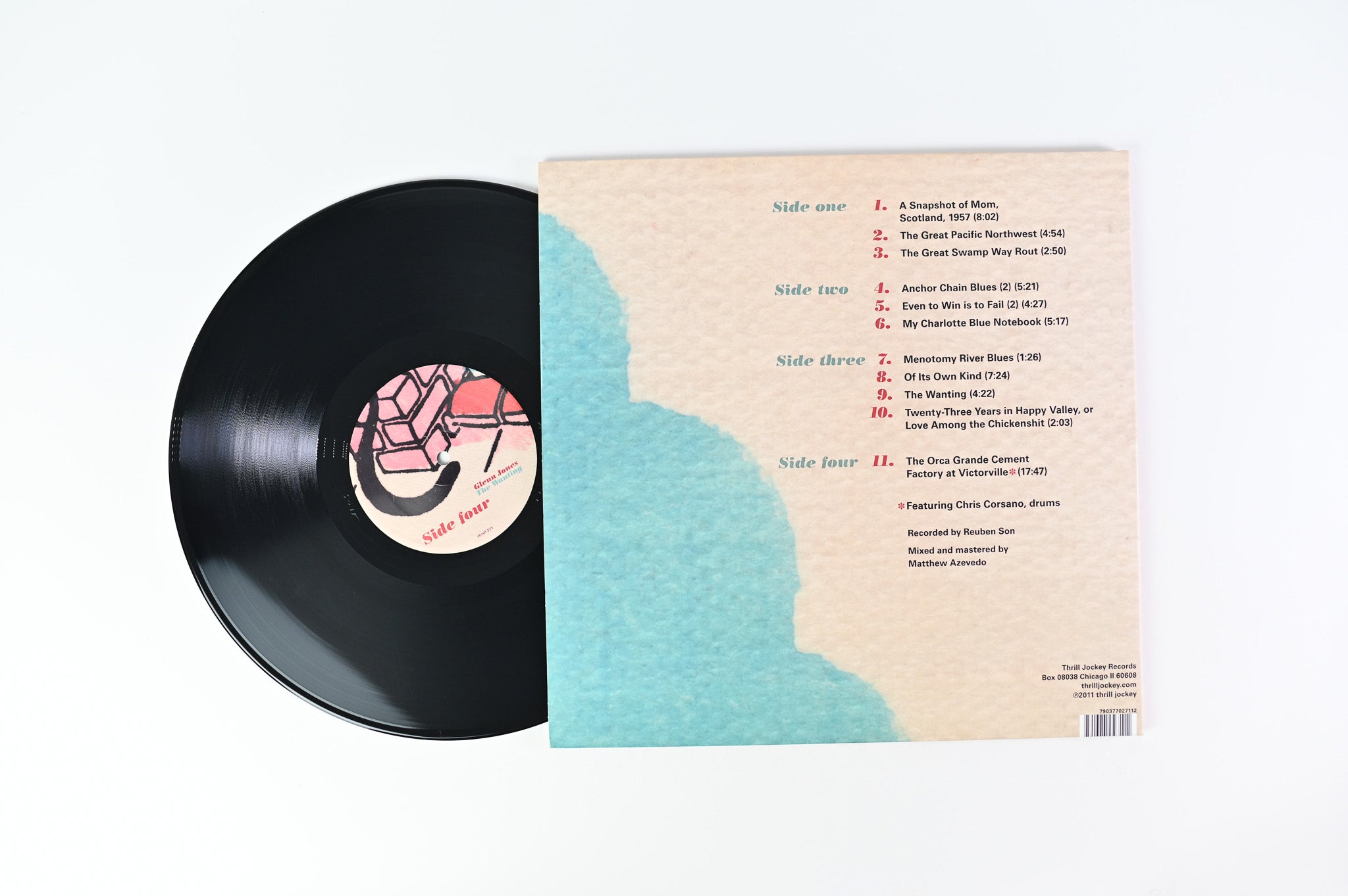 Glenn Jones - The Wanting on Thrill Jockey