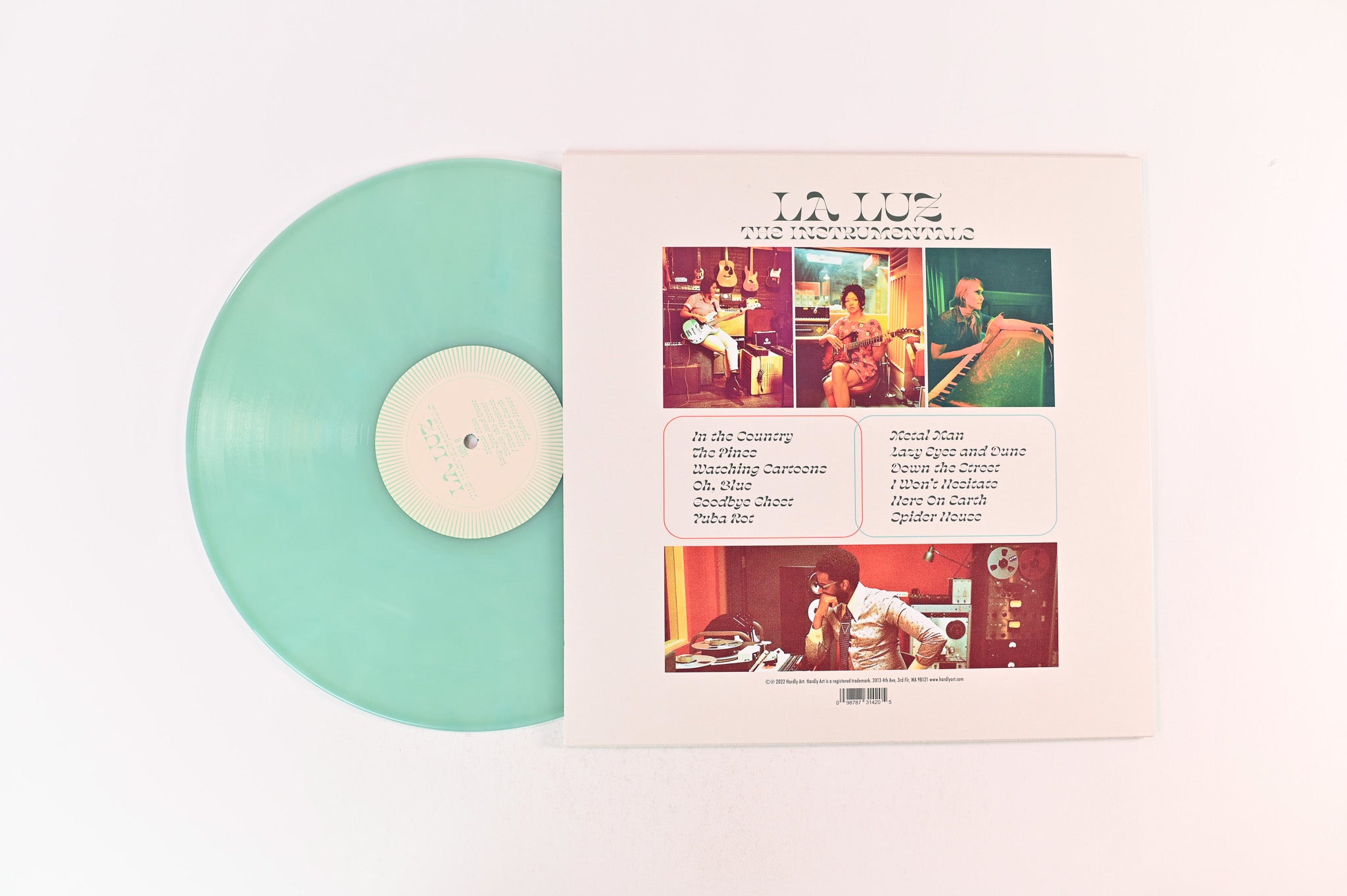 La Luz - The Instrumentals on Hardly Art - Green Vinyl