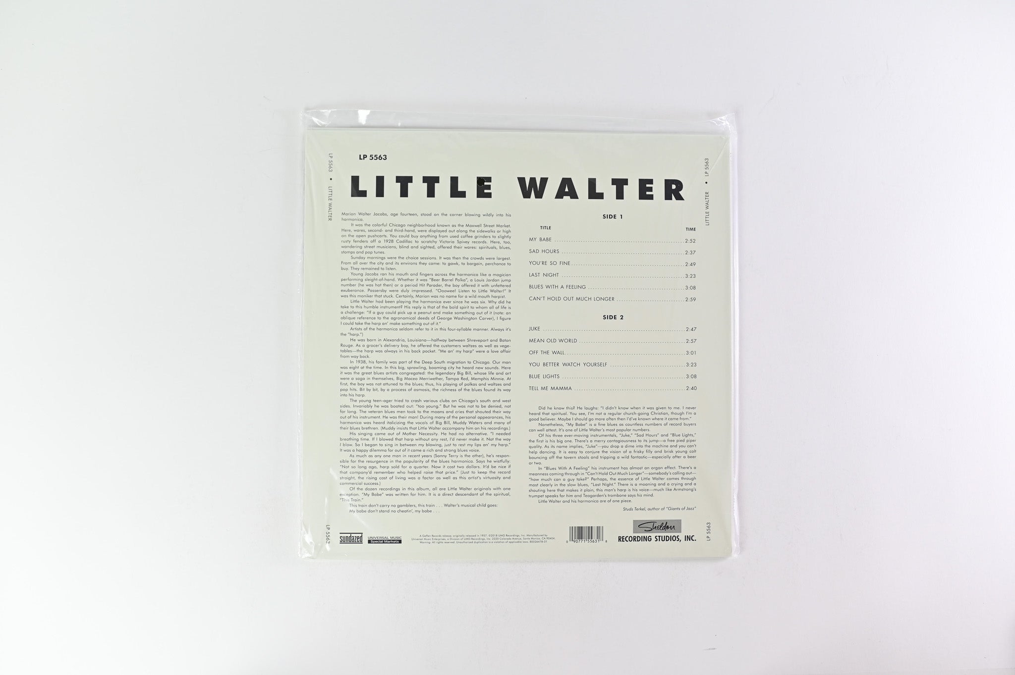 Little Walter - The Best Of Little Walter SEALED RSD Reissue on Chess/Sundazed
