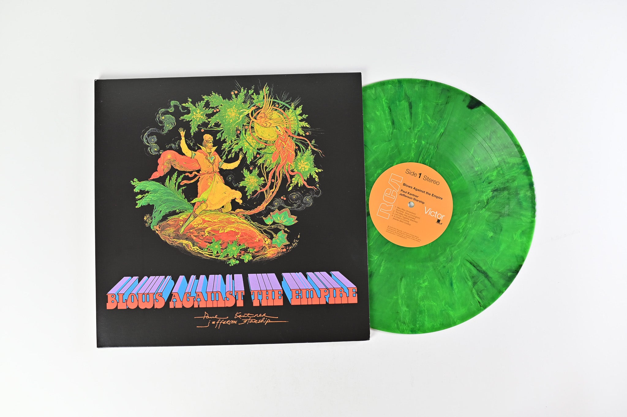 Paul Kantner - Blows Against The Empire on RCA Legacy RSD BF 2020 Ltd Green Marble Reissue