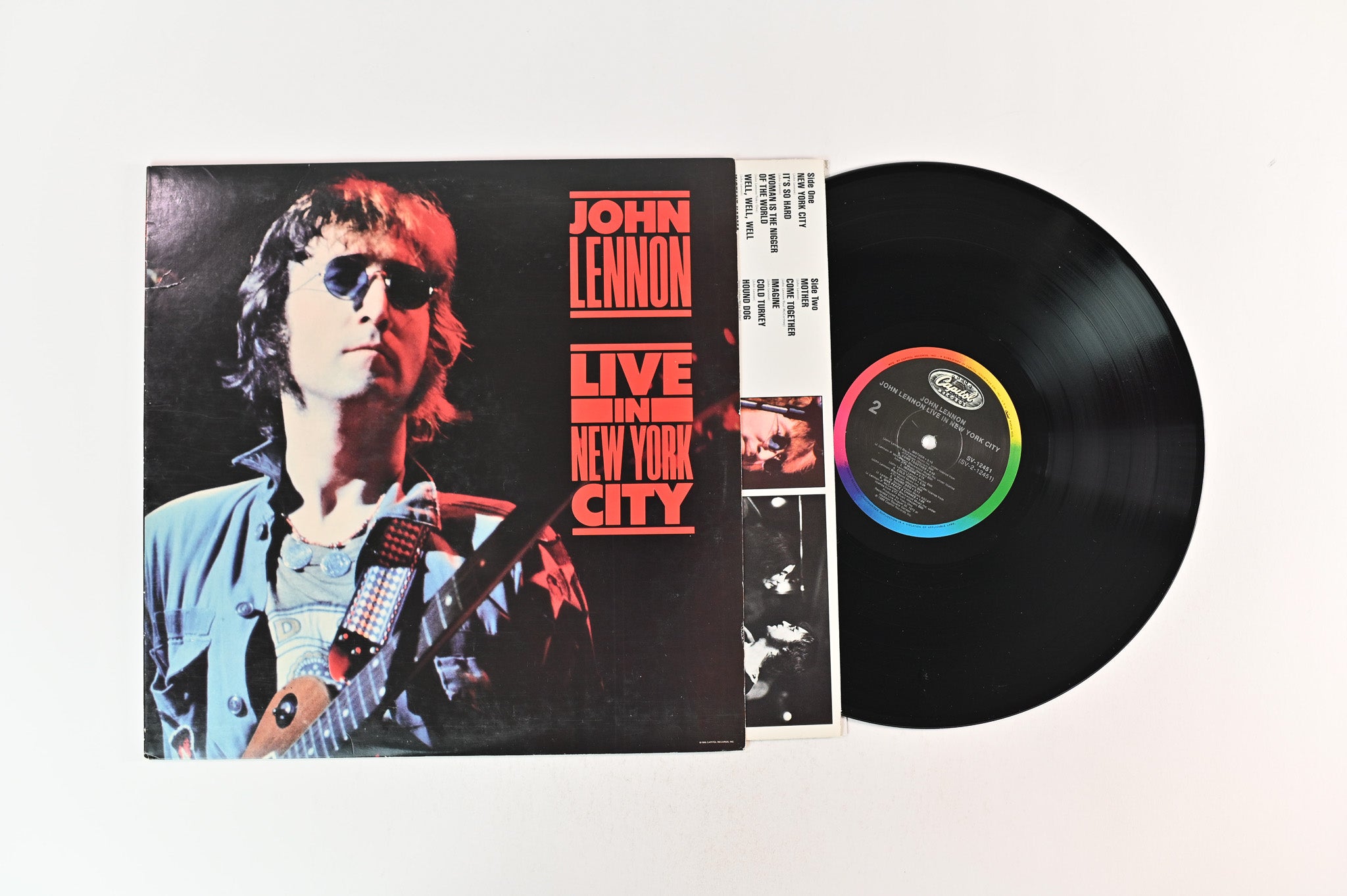 John Lennon - Live In New York City on Capitol Records