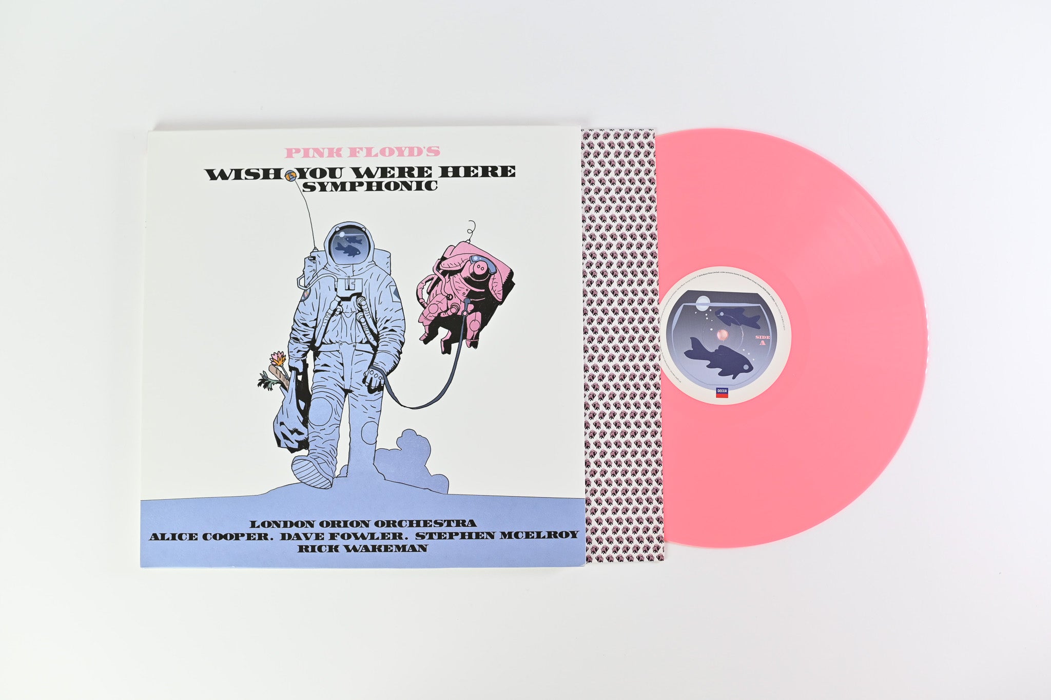 London Orion Orchestra - Pink Floyd's Wish You Were Here Symphonic on Decca 180 Gram Pink Vinyl