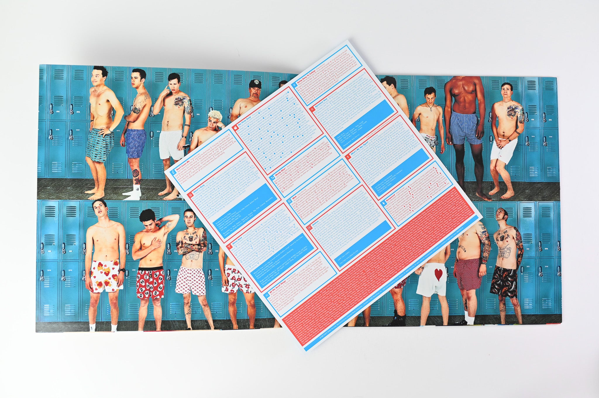 Blink-182 - Enema Of The State on Universal Ltd Blue Translucent Reissue