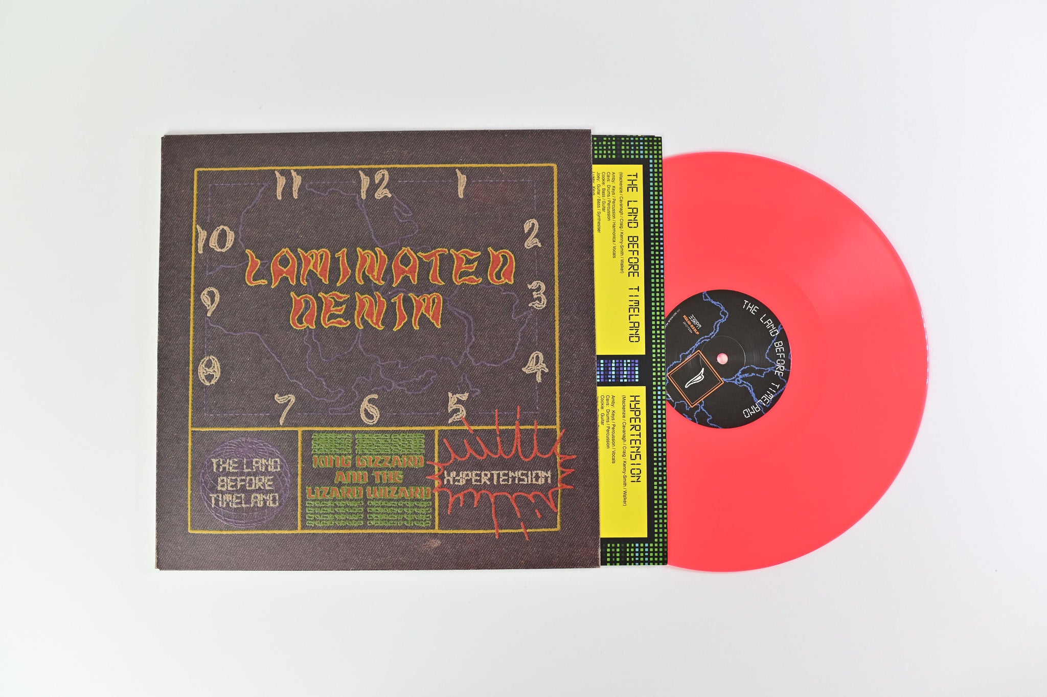 King Gizzard And The Lizard Wizard - Laminated Denim Ltd Artery Red Edition