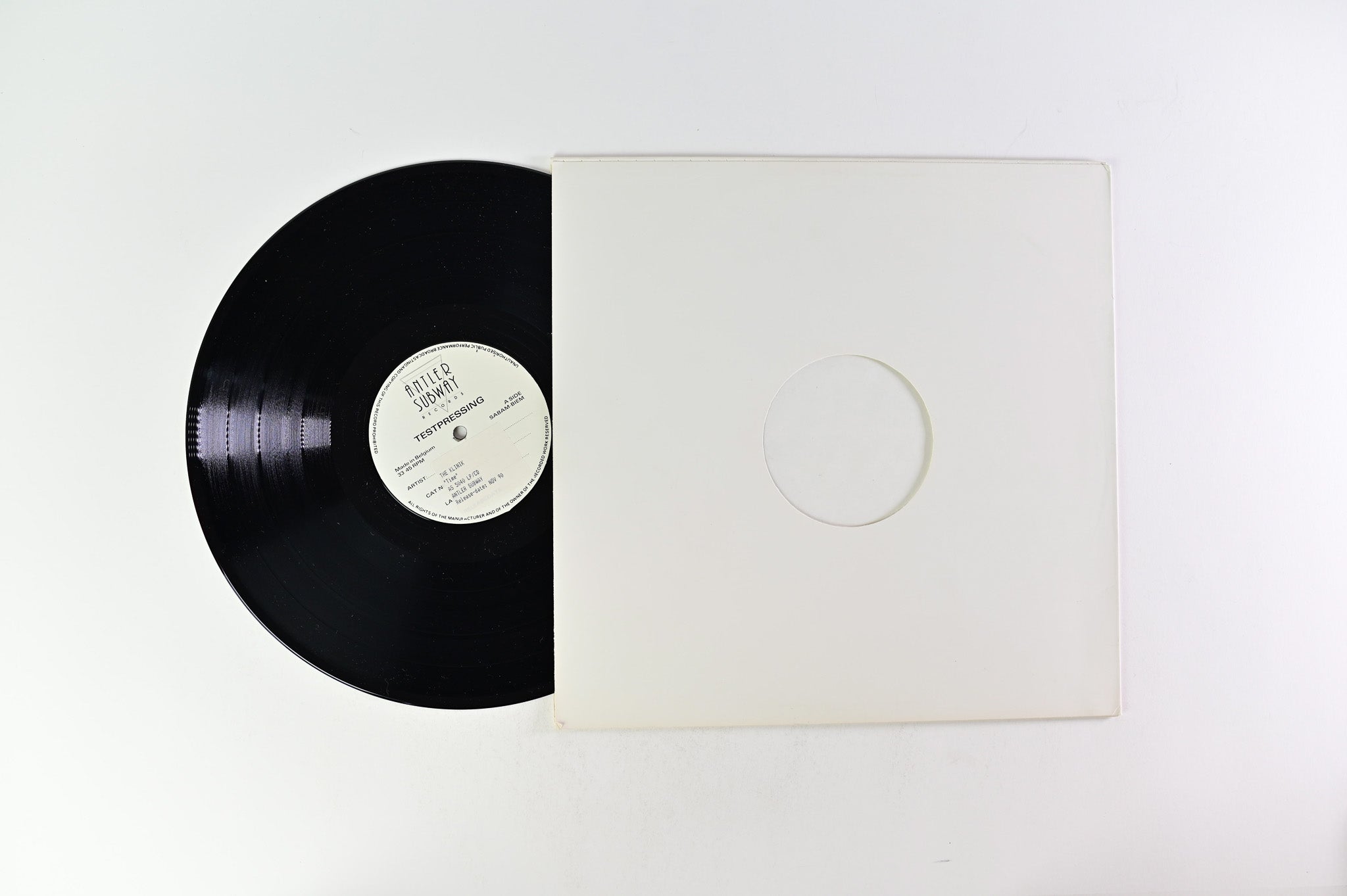 Klinik - Time on Antler-Subway Test Pressing