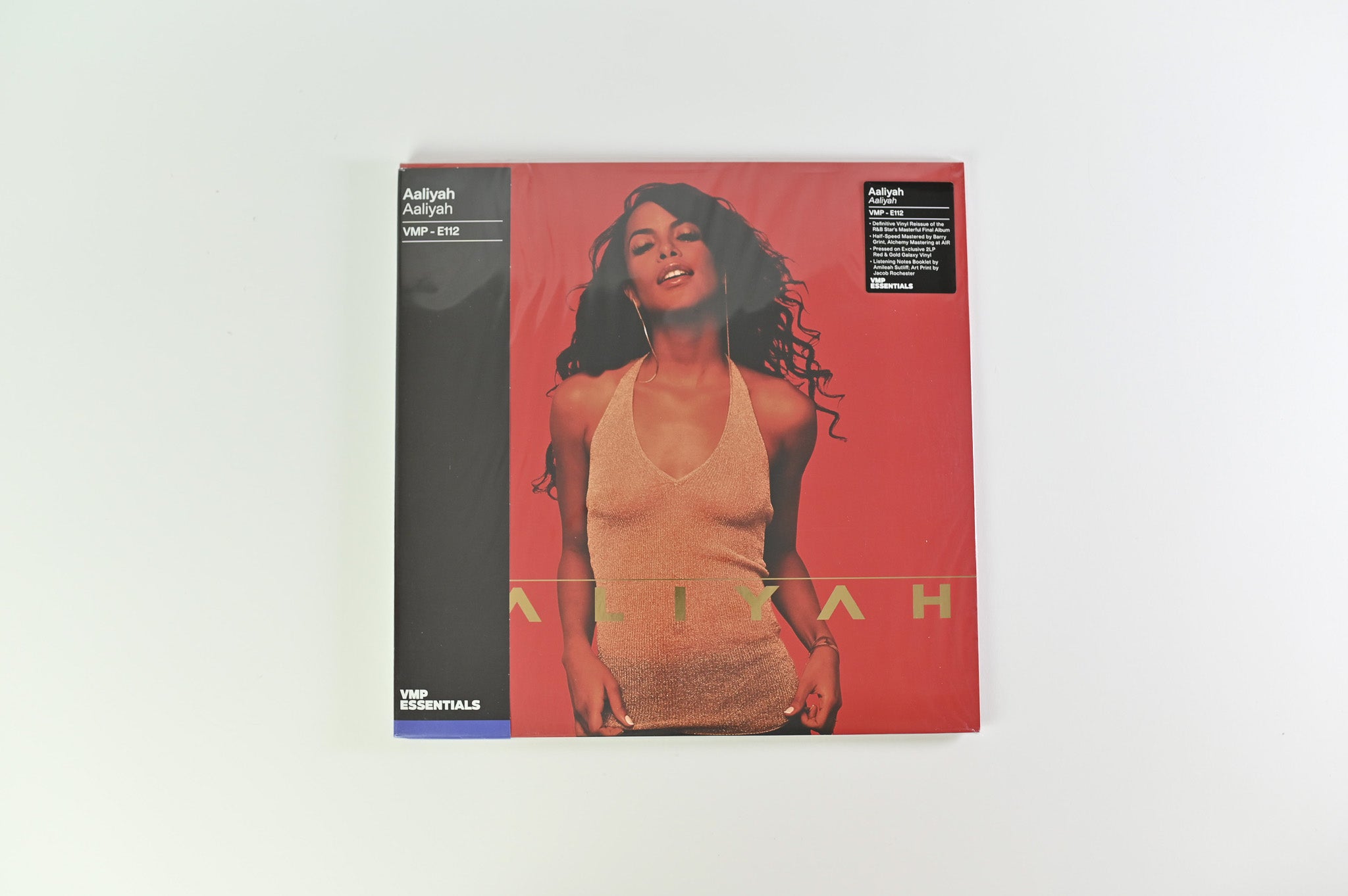 Aaliyah - Aaliyah on Vinyl Me Please Red & Gold Galaxy Reissue