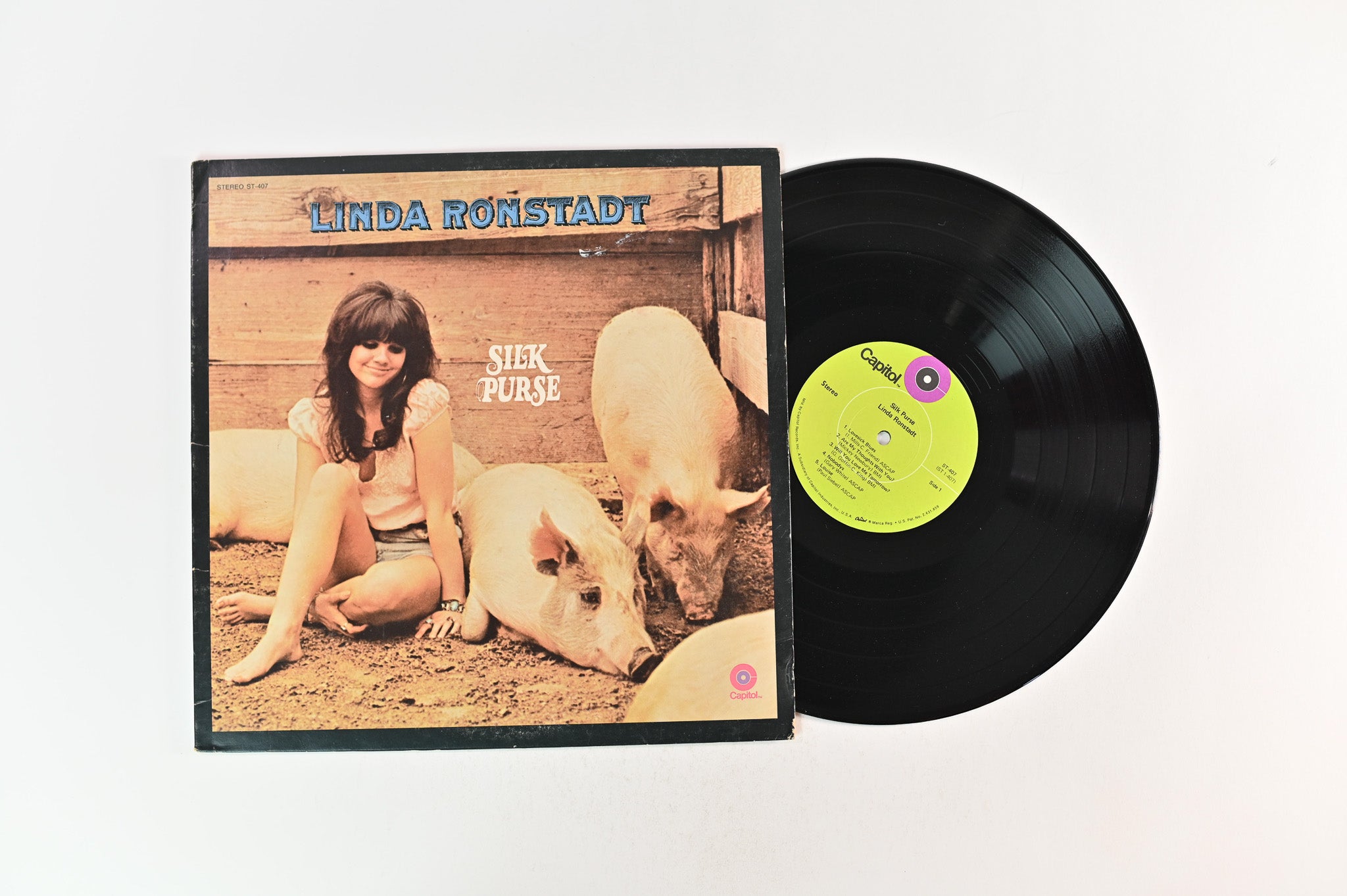 Linda Ronstadt - Silk Purse on Capitol Records