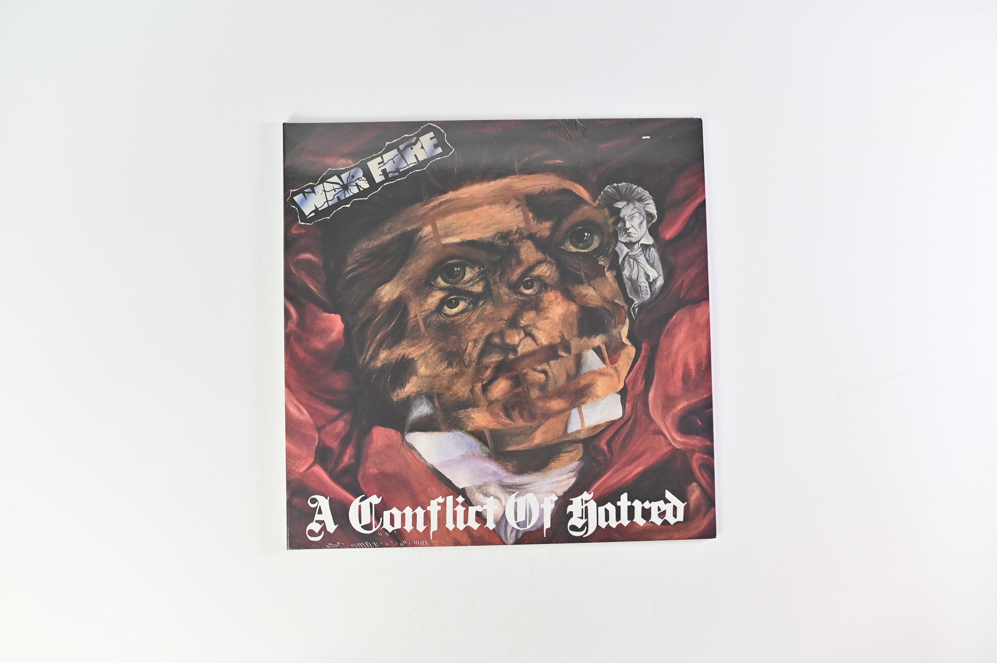 Warfare - A Conflict Of Hatred on Back on Black Ltd White Vinyl Reissue Sealed