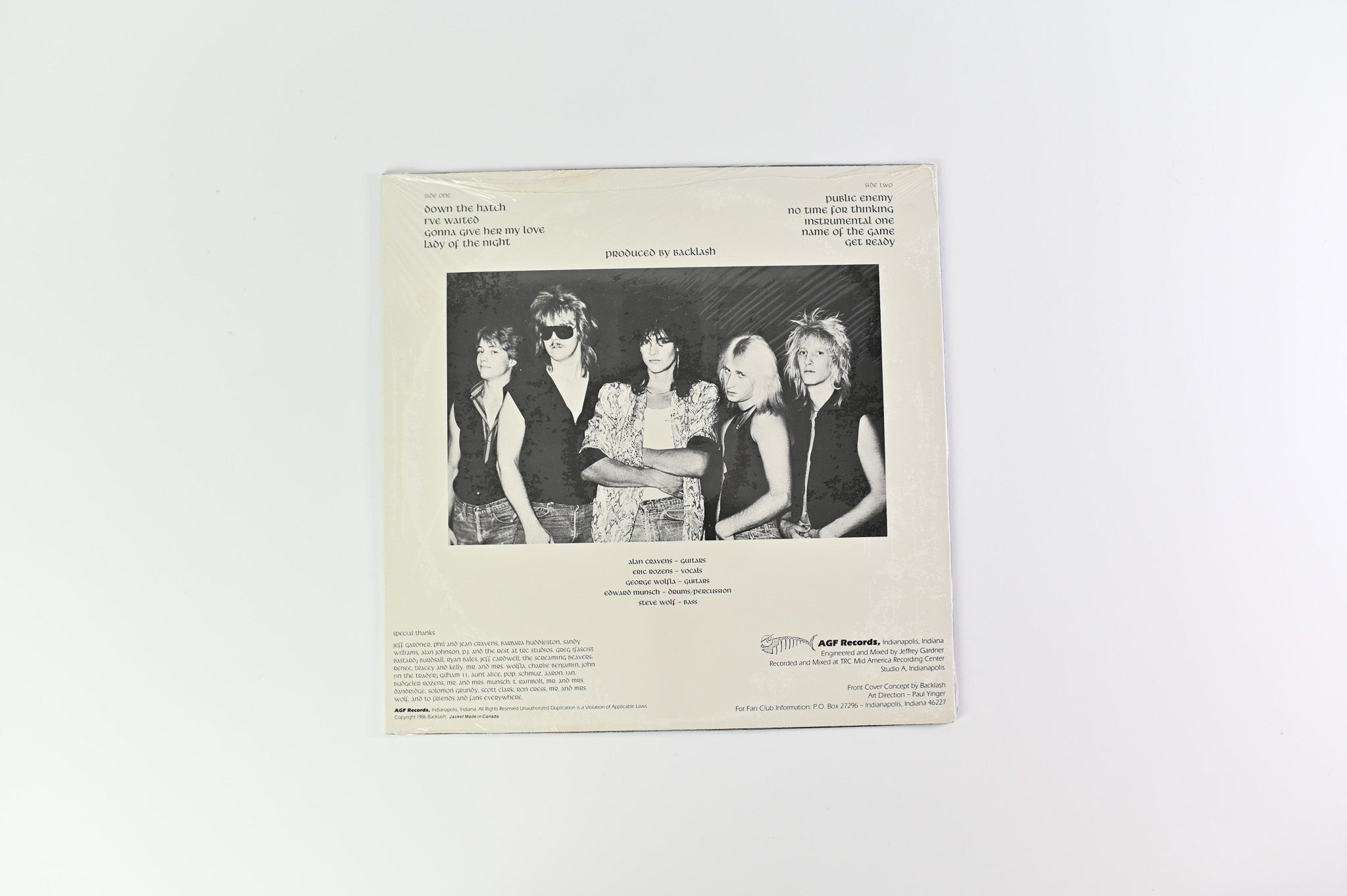 Backlash - Backlash on AGF Sealed