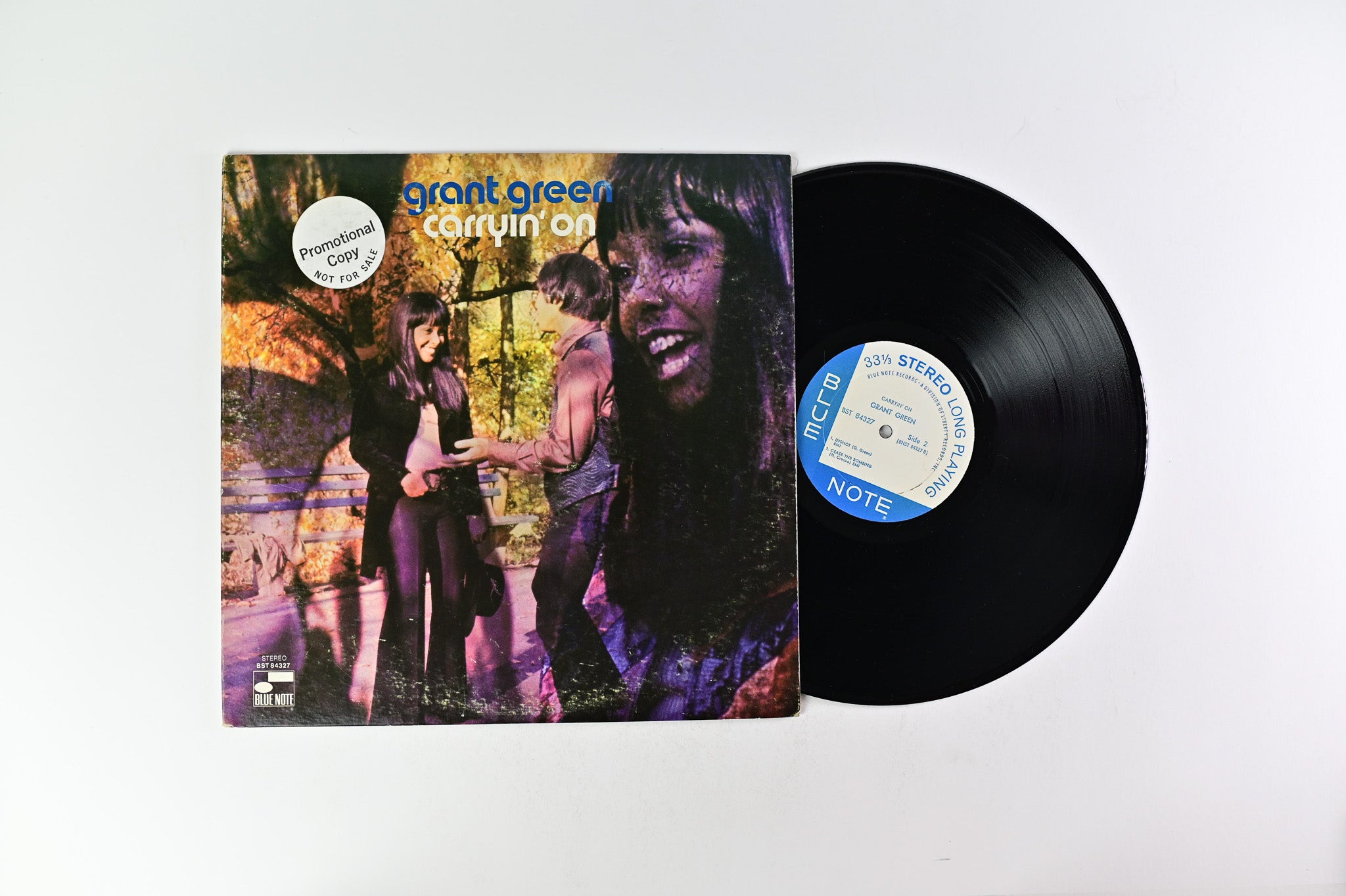 Grant Green - Carryin' On on Blue Note Liberty Labels BST 84237