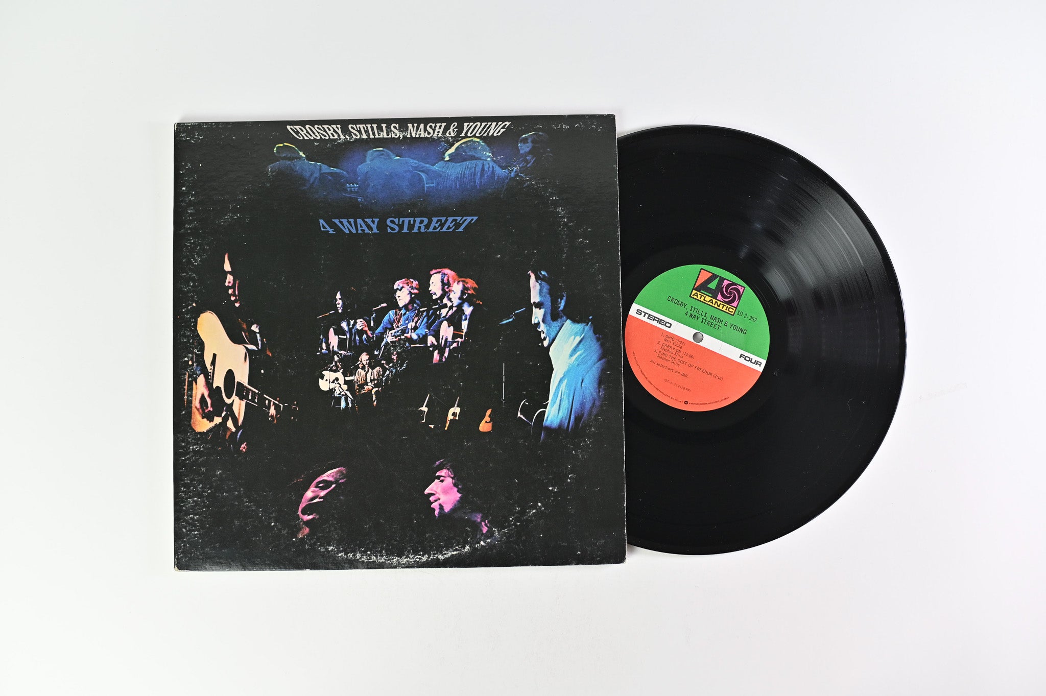 Crosby, Stills, Nash & Young - 4 Way Street on Atlantic