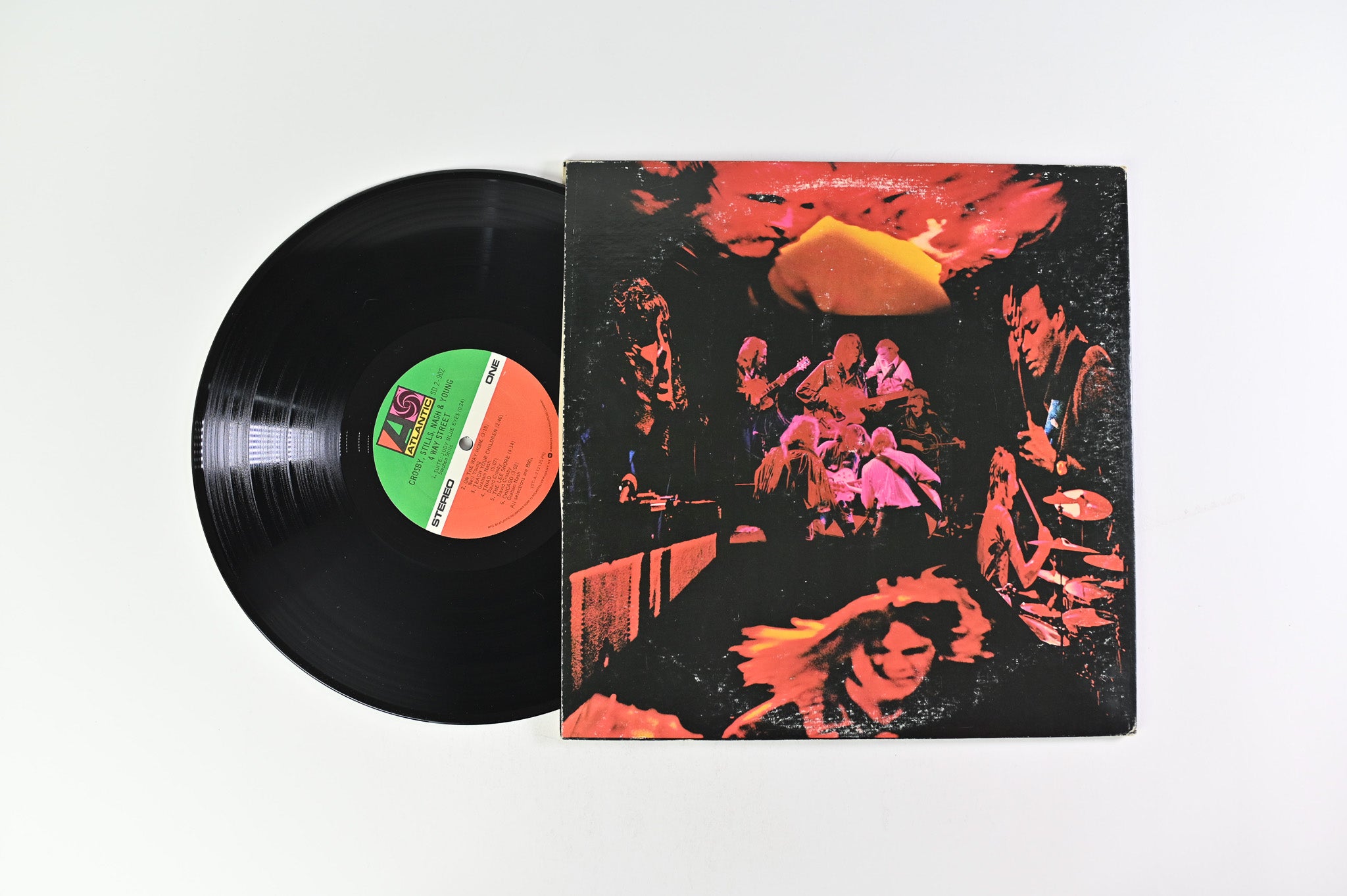 Crosby, Stills, Nash & Young - 4 Way Street on Atlantic