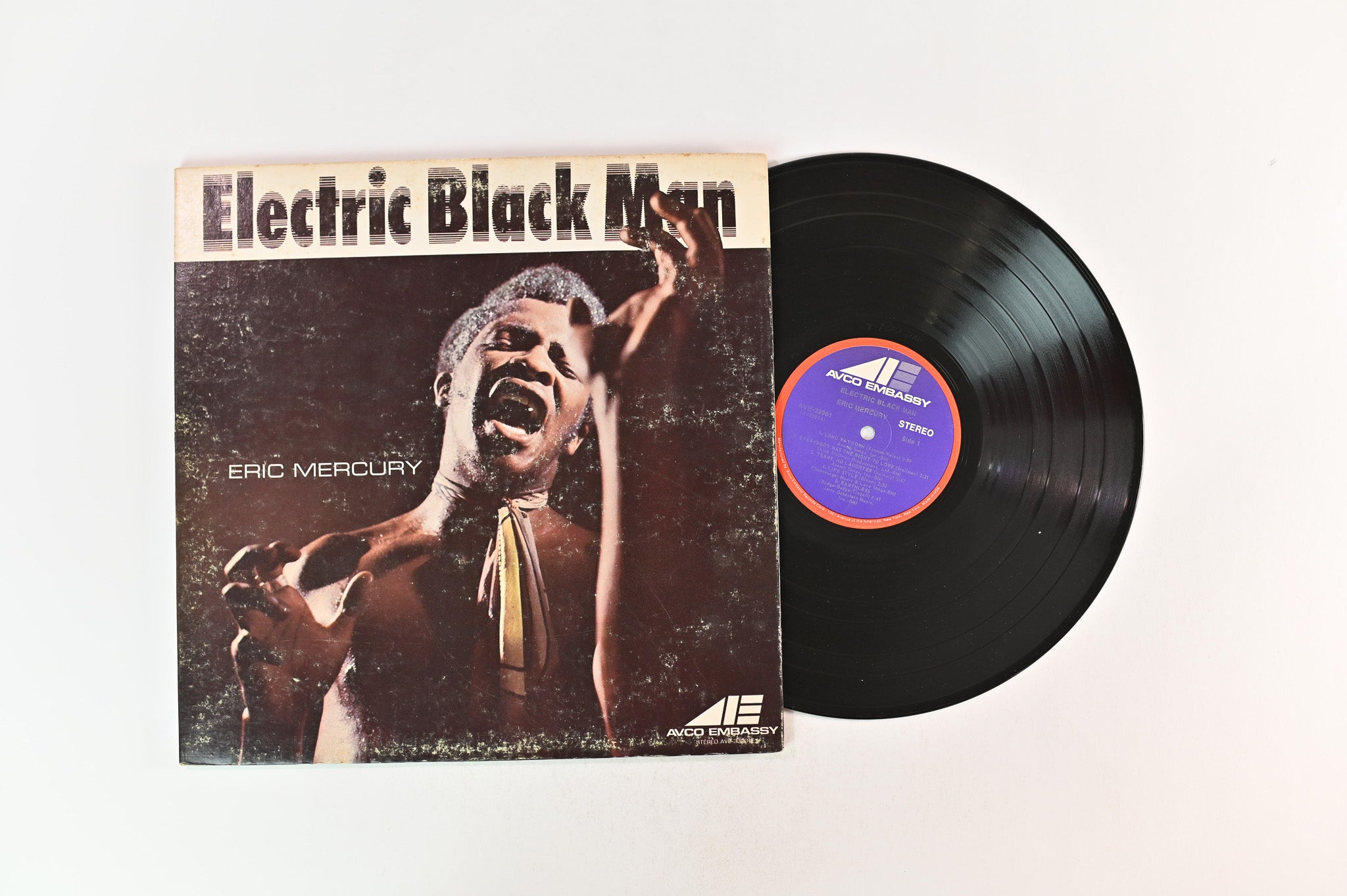 Eric Mercury - Electric Black Man on AVCO Embassy