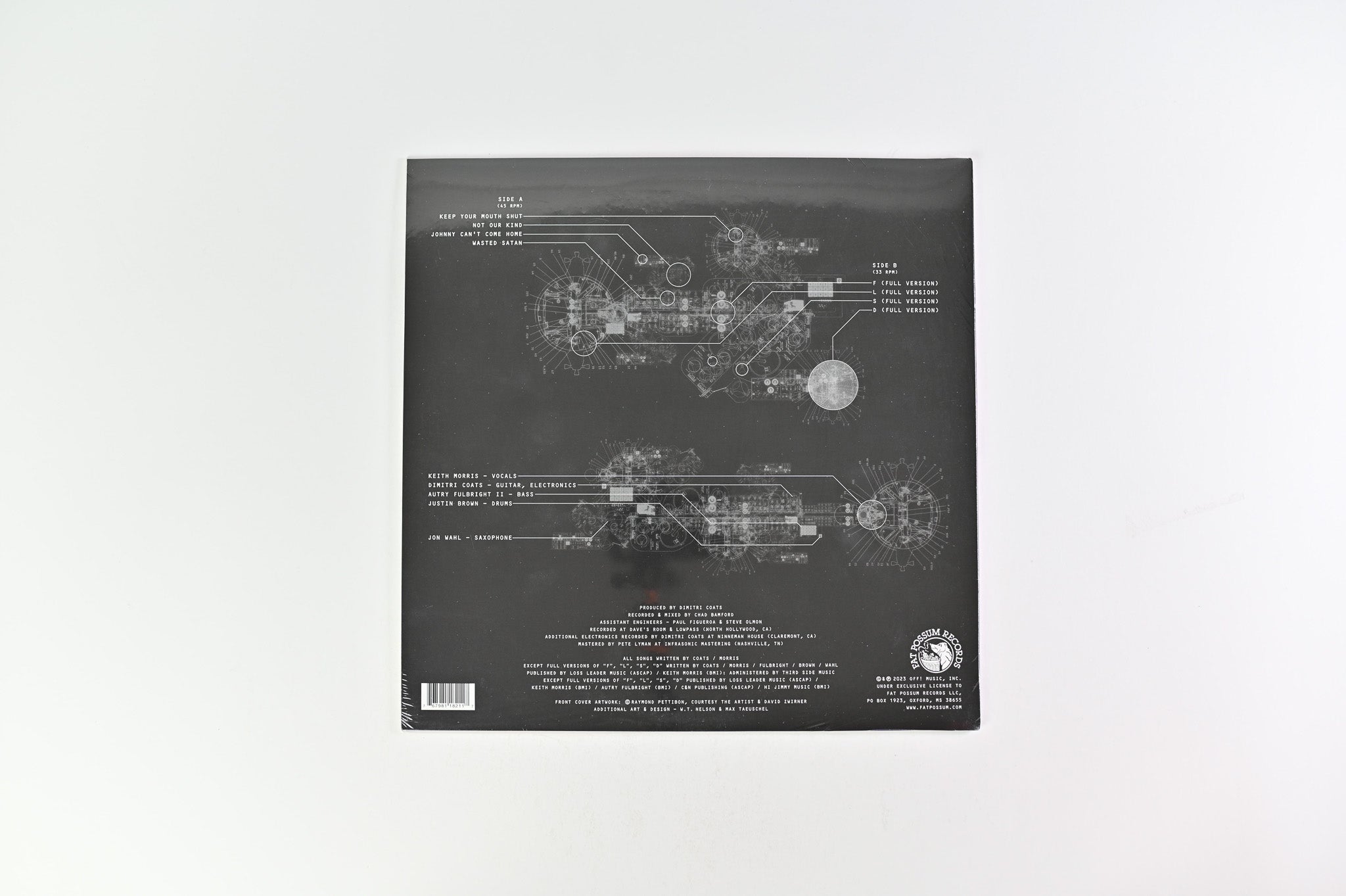 OFF! - FLSD EP on Fat Possum RSD 2023 Translucent Magenta Sealed