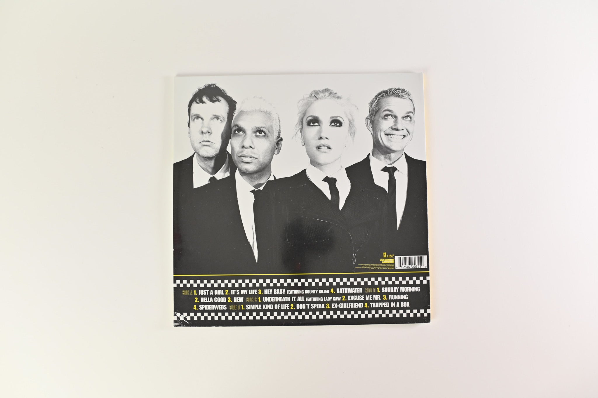 No Doubt - Icon on Interscope Yellow / White Vinyl Reissue Sealed