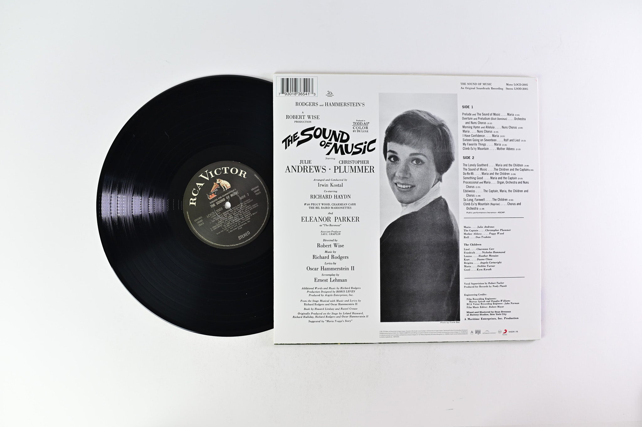Rodgers & Hammerstein - The Sound Of Music (An Original Soundtrack Recording) Reissue on RCA Victor/Analog Spark