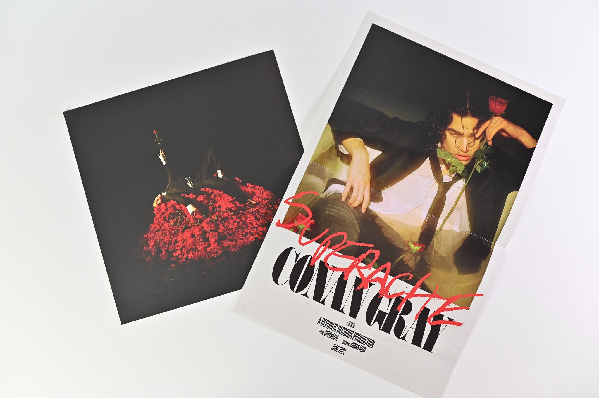 Conan Gray - Superache on Republic Ltd Red & Black Marbled