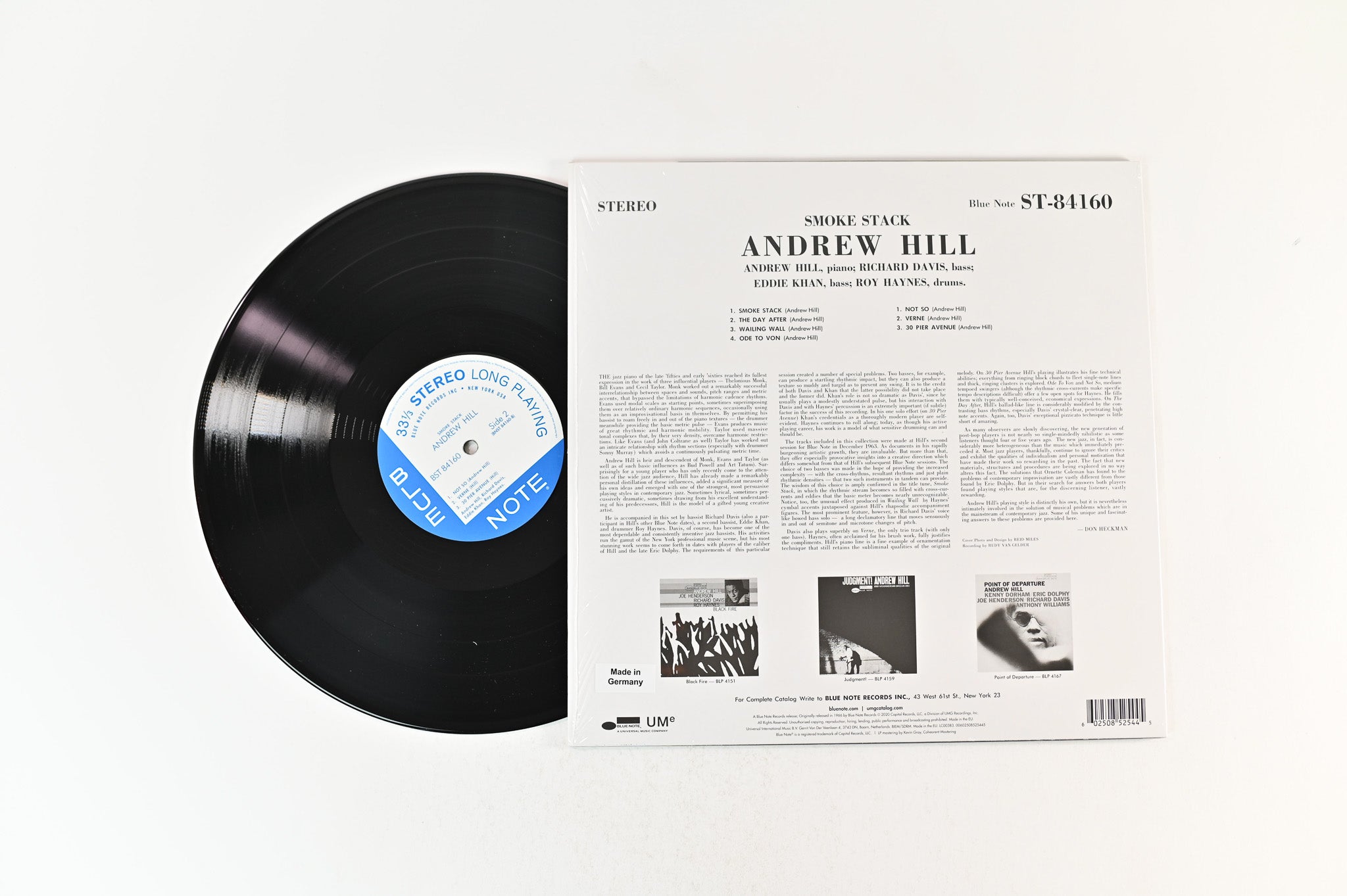 Andrew Hill - Smoke Stack on Blue Note - 80 Vinyl Reissue Series