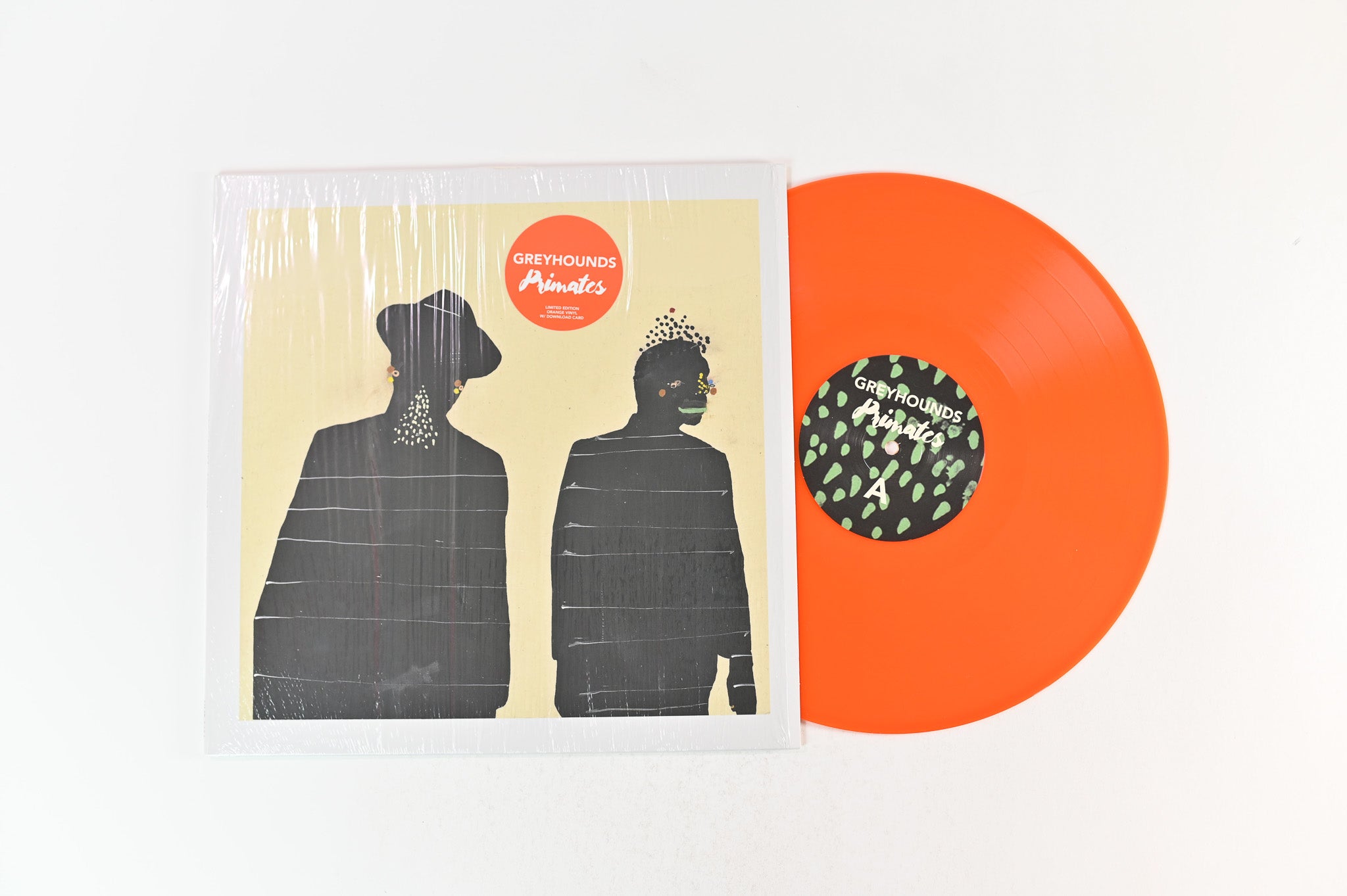 Greyhounds - Primates on Nine Mile Records - Orange Vinyl