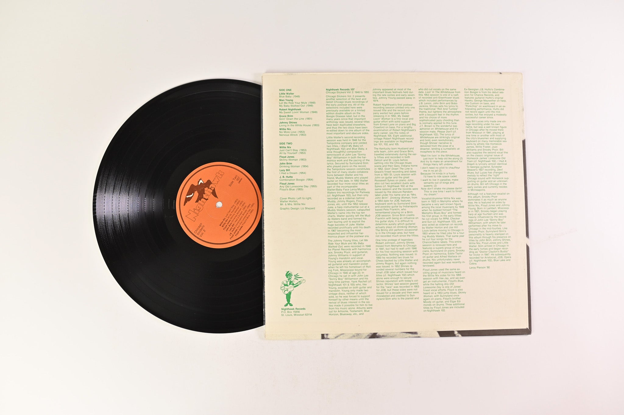 Various - Chicago Slickers Volume 2 1948-1955 on Nighthawk