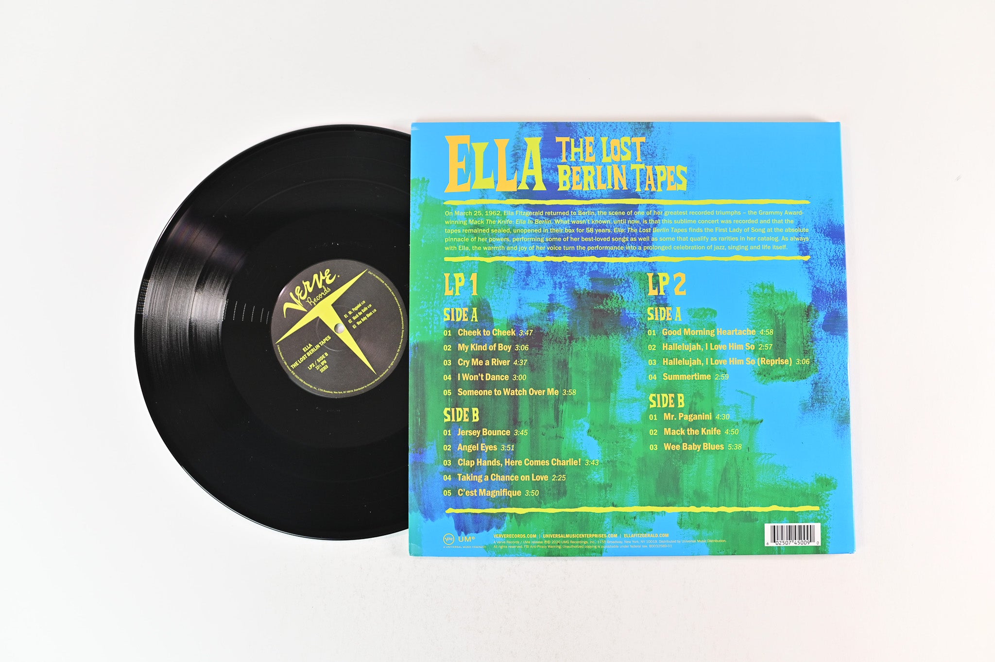 Ella Fitzgerald - The Lost Berlin Tapes on Verve Records