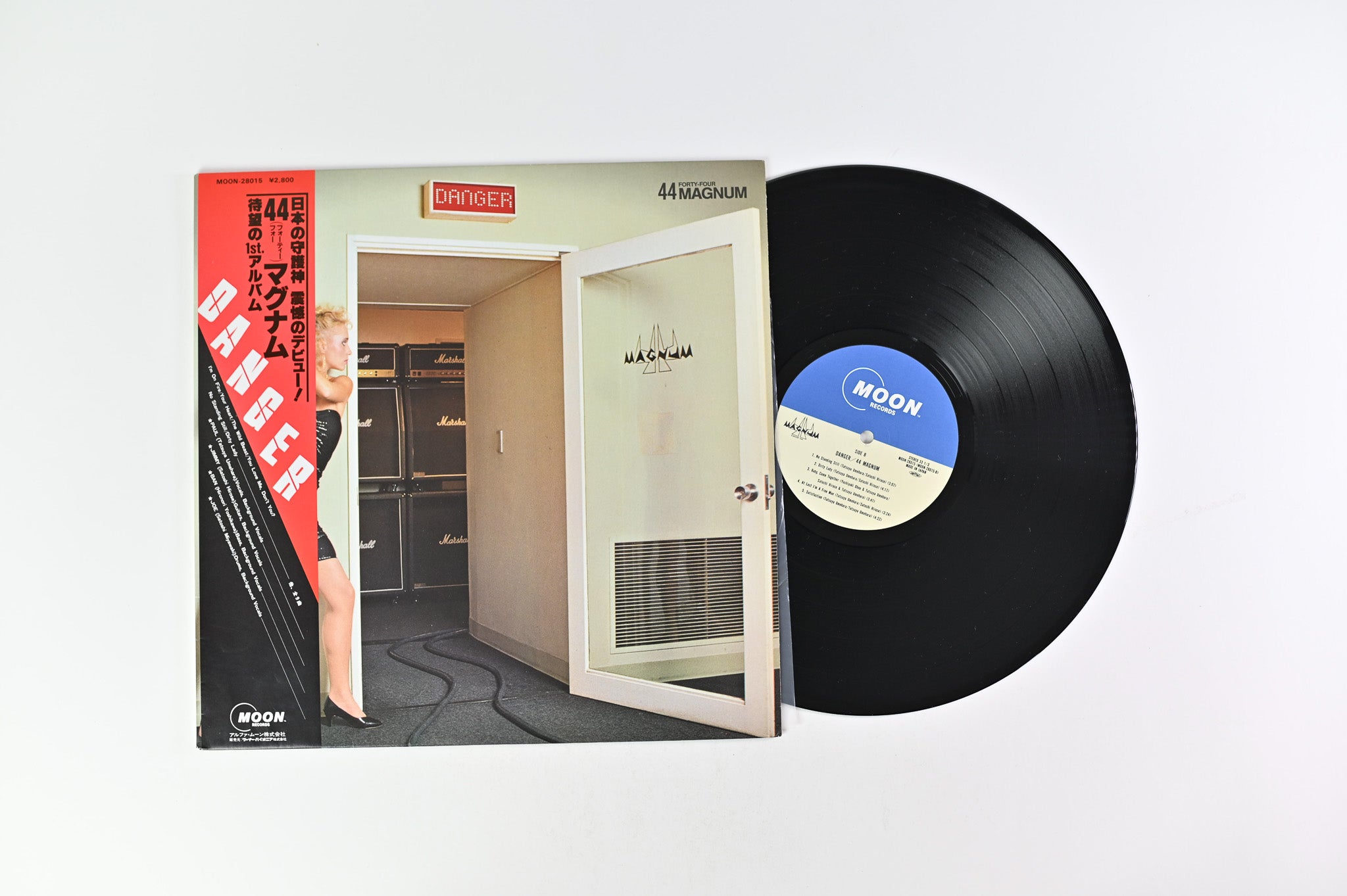 44Magnum - Danger on Moon Records Japanese Pressing