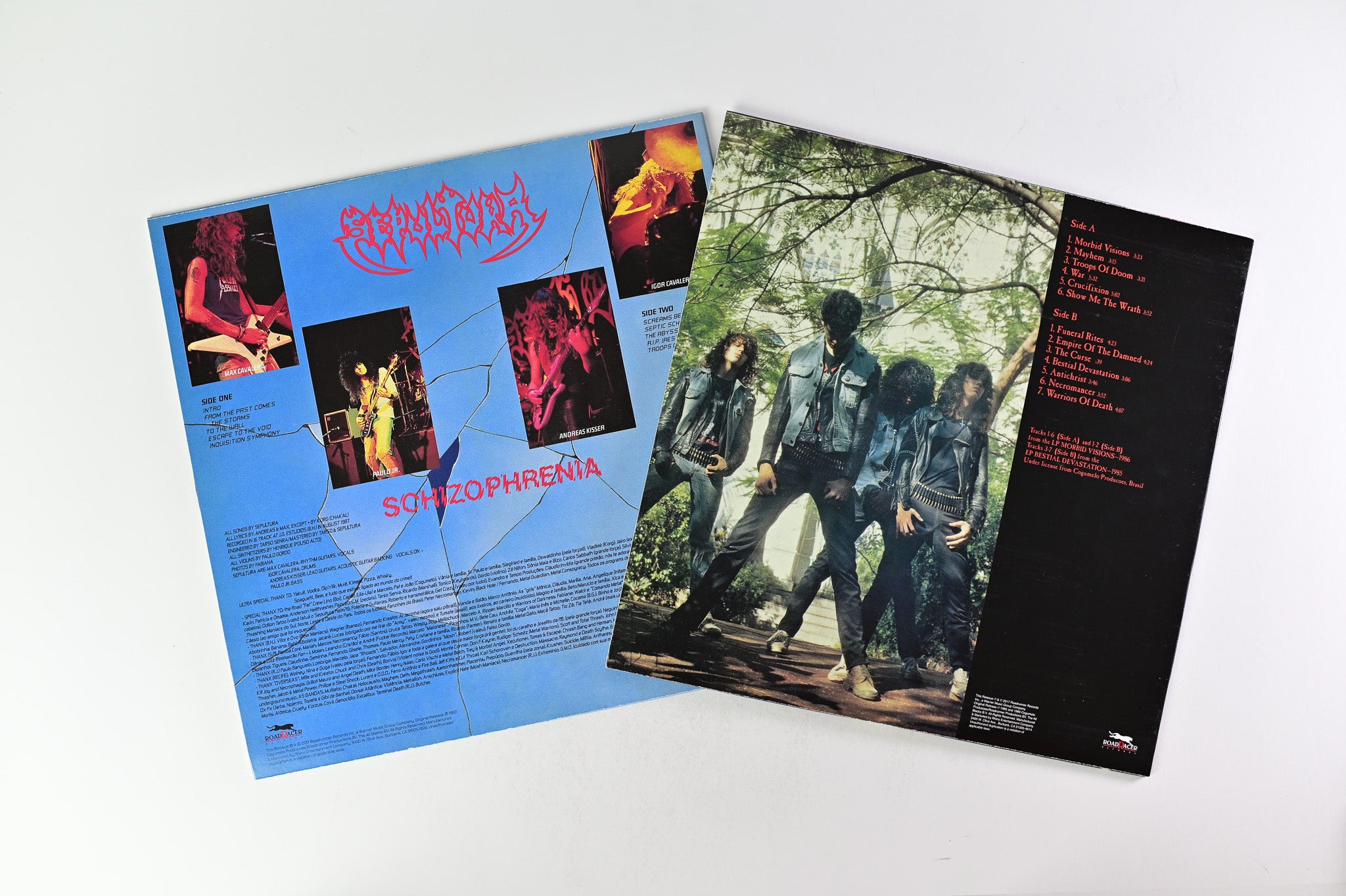 Sepultura - The Roadrunner Albums: 1985-1996 on Roadrunner Colored / Splatter Vinyl Box Set Reissue