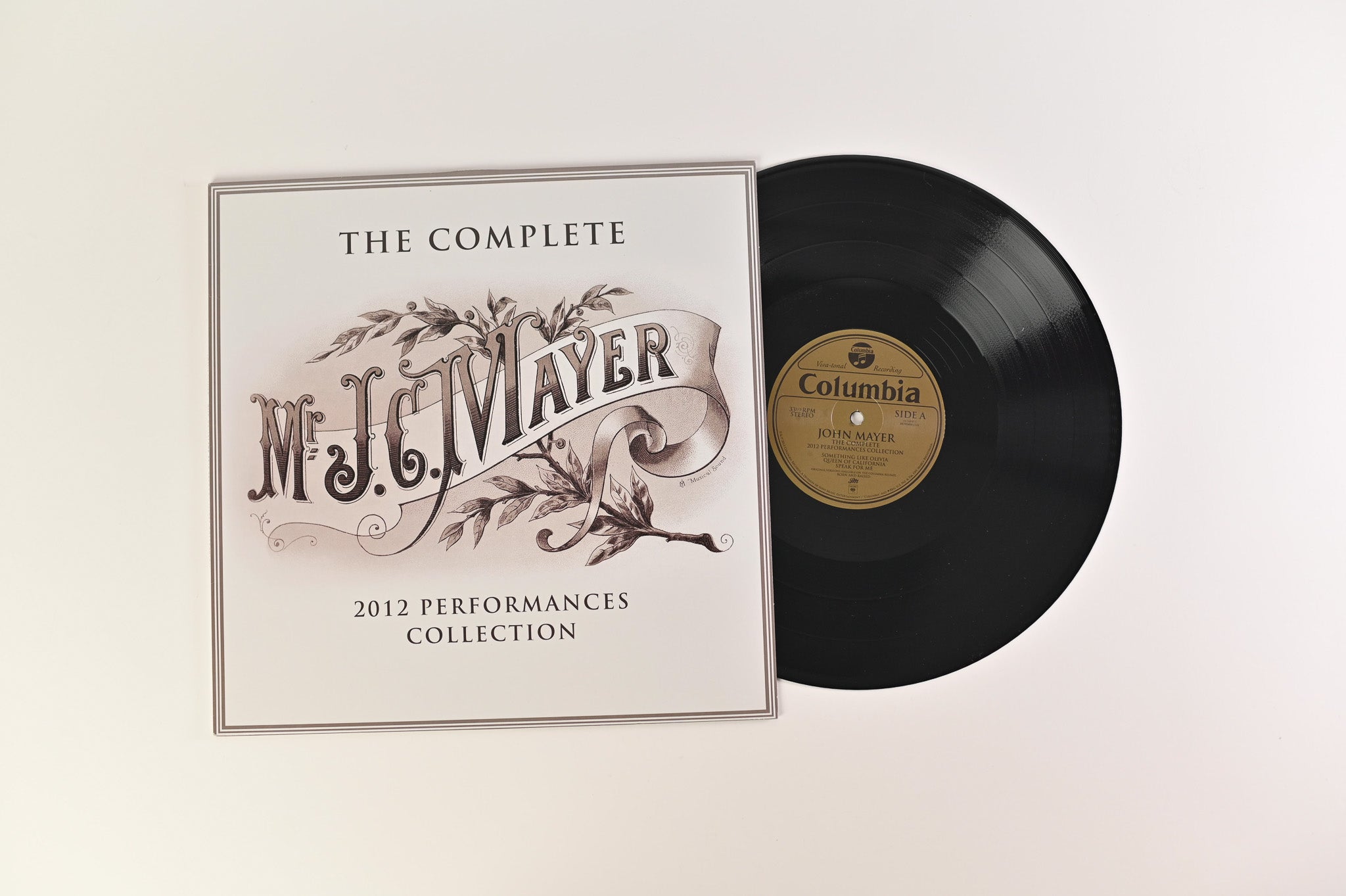 John Mayer - The Complete 2012 Performances Collection on Columbia RSD BF 2012 Ltd Edition EP
