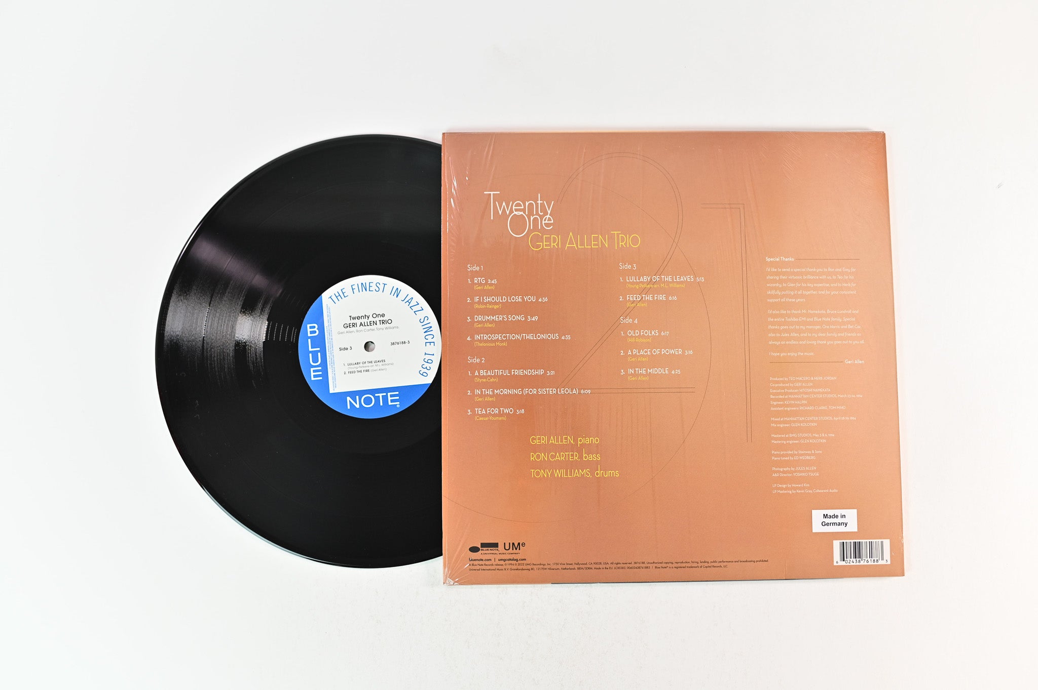 Geri Allen Trio - Twenty One on Blue Note Classic Vinyl Series