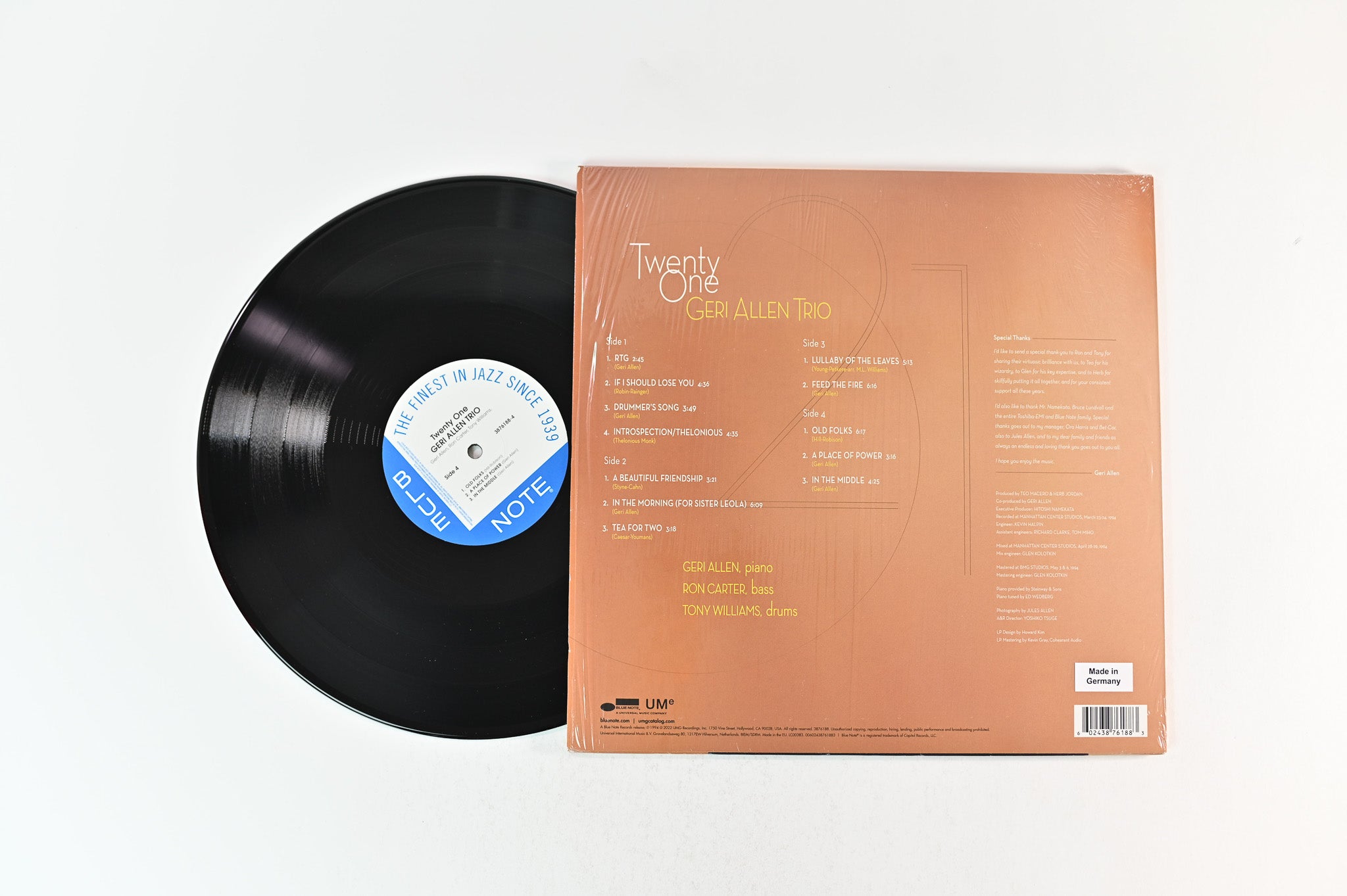 Geri Allen Trio - Twenty One on Blue Note Classic Vinyl Series