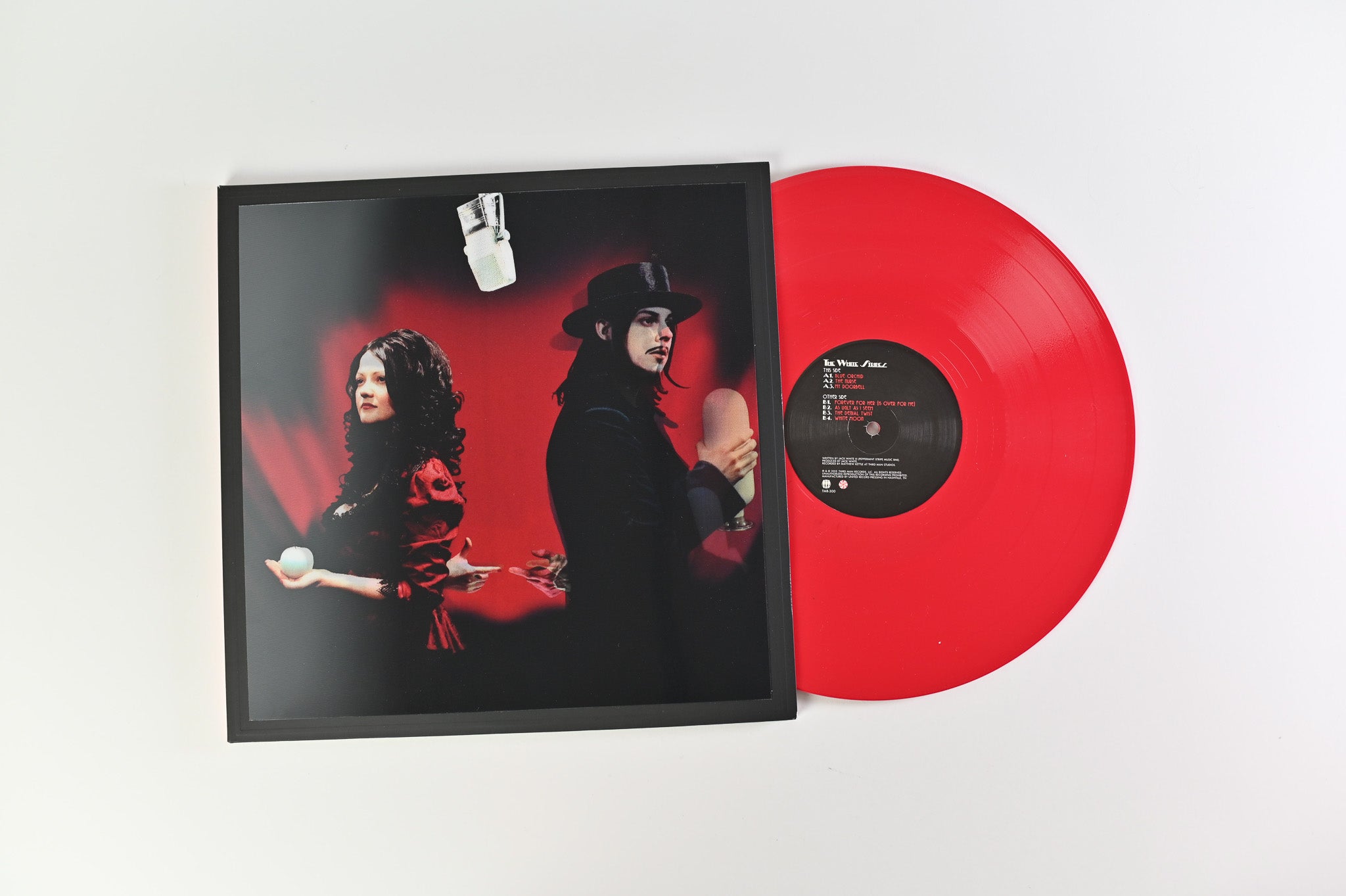 The White Stripes - Get Behind Me Satan on Third Man RSD 2015 Ltd Red / White Vinyl Lenticular Cover Reissue