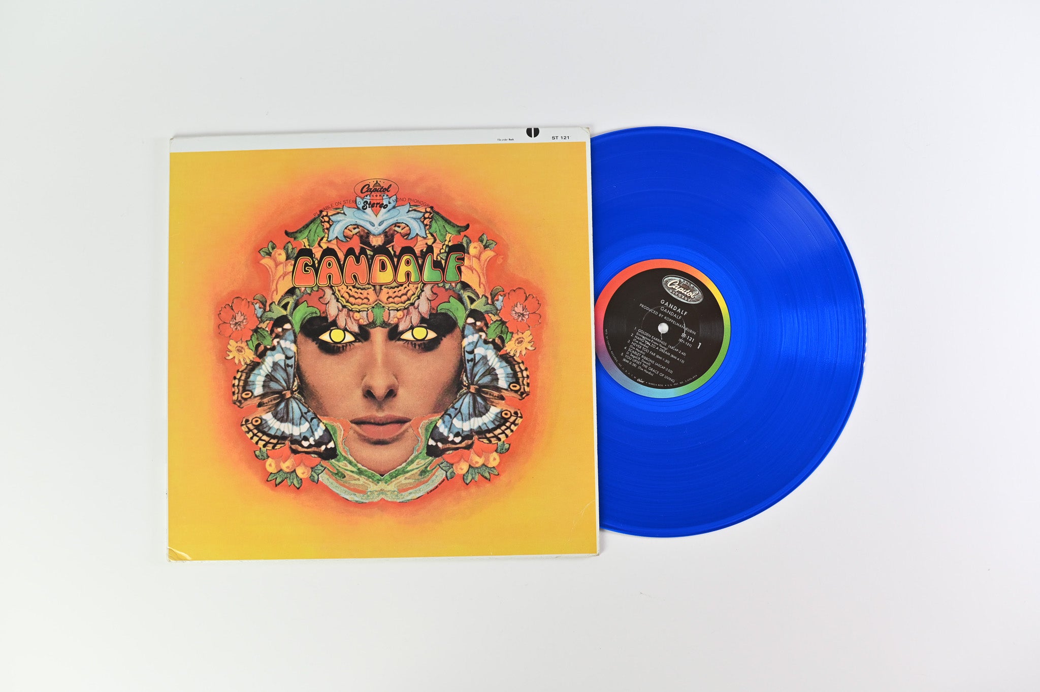 Gandalf - Gandalf on Capitol Ltd Blue Vinyl Reissue