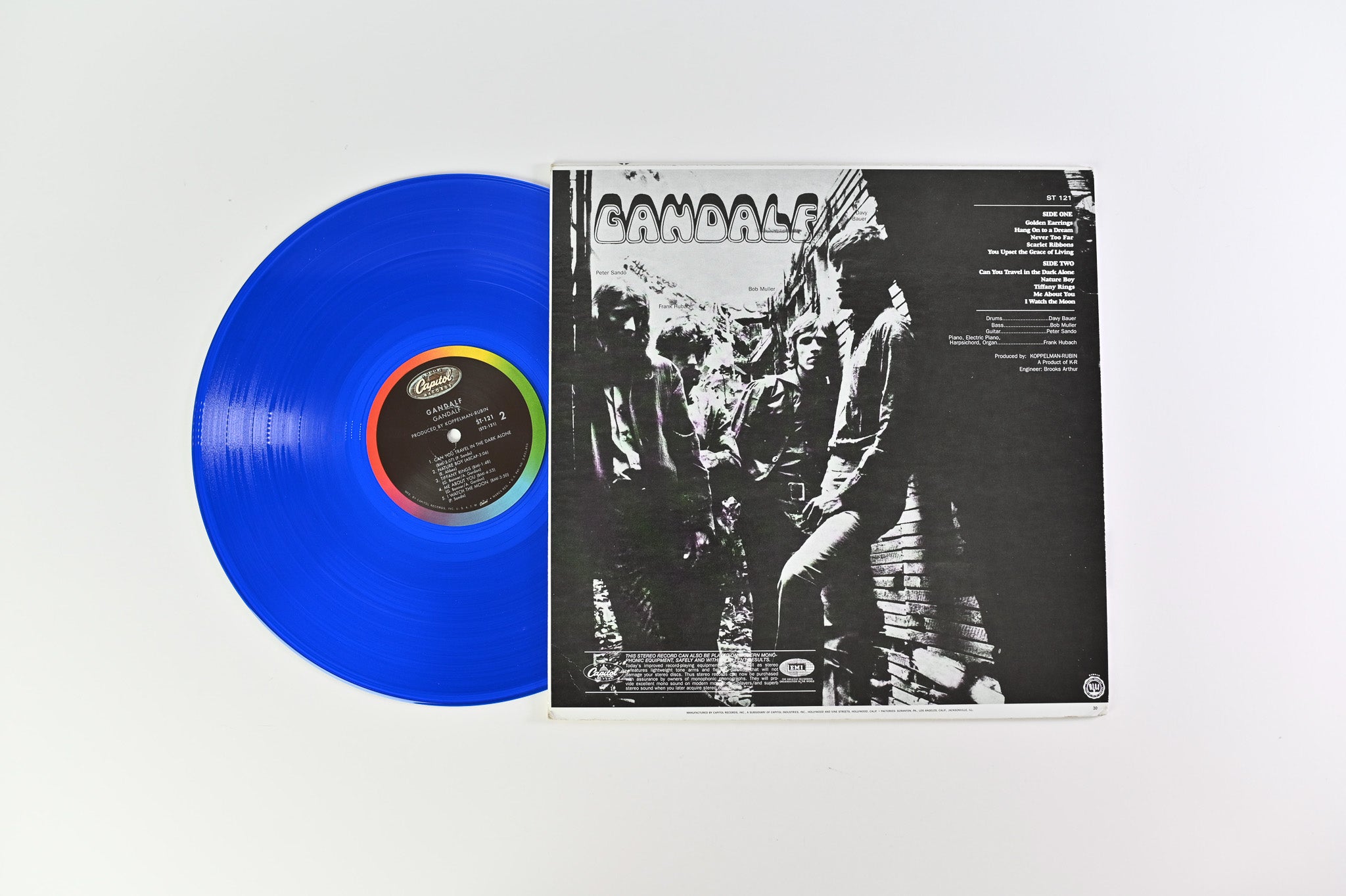 Gandalf - Gandalf on Capitol Ltd Blue Vinyl Reissue