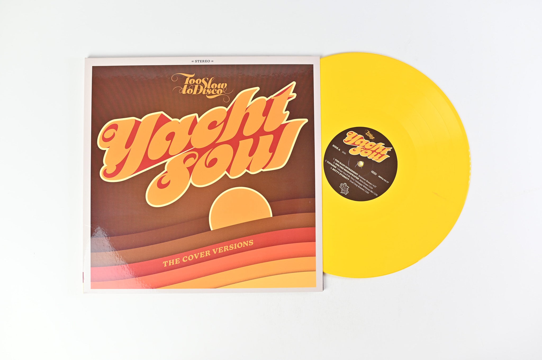 Various - Yacht Soul (The Cover Versions) on How Do You Are Ltd Yellow & Orange Vinyl