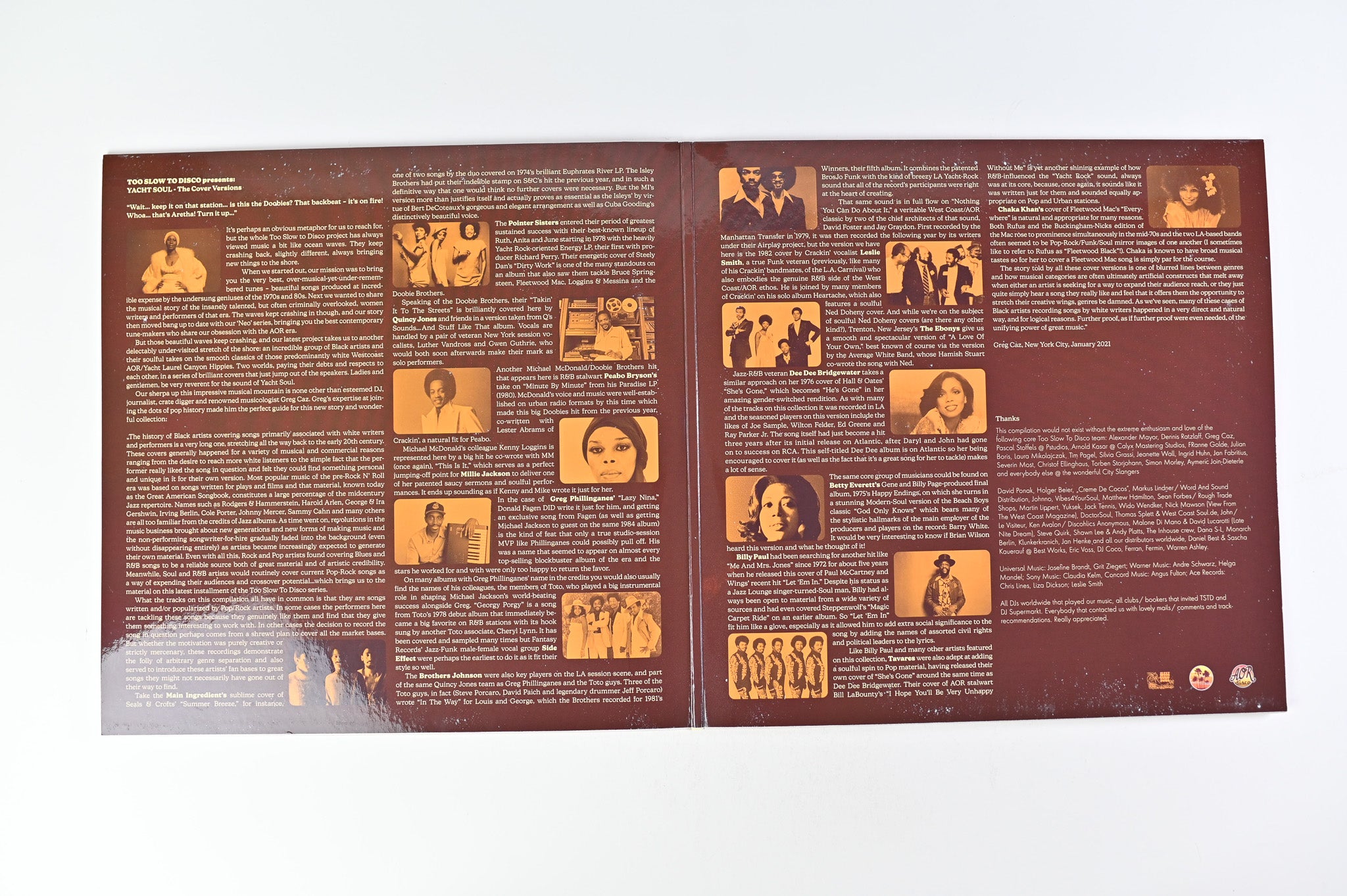 Various - Yacht Soul (The Cover Versions) on How Do You Are Ltd Yellow & Orange Vinyl