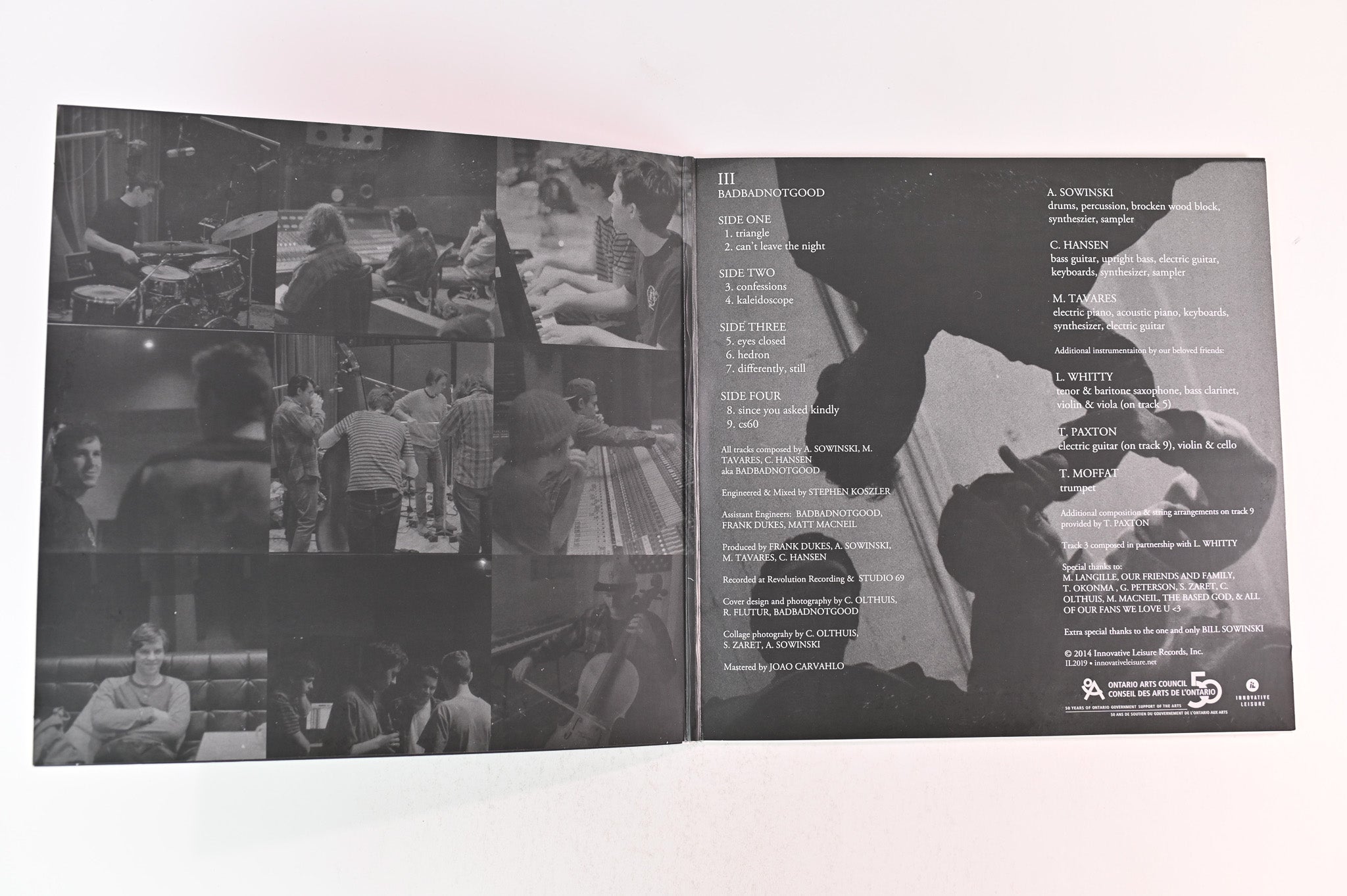 BadBadNotGood - III on Innovative Leisure Records